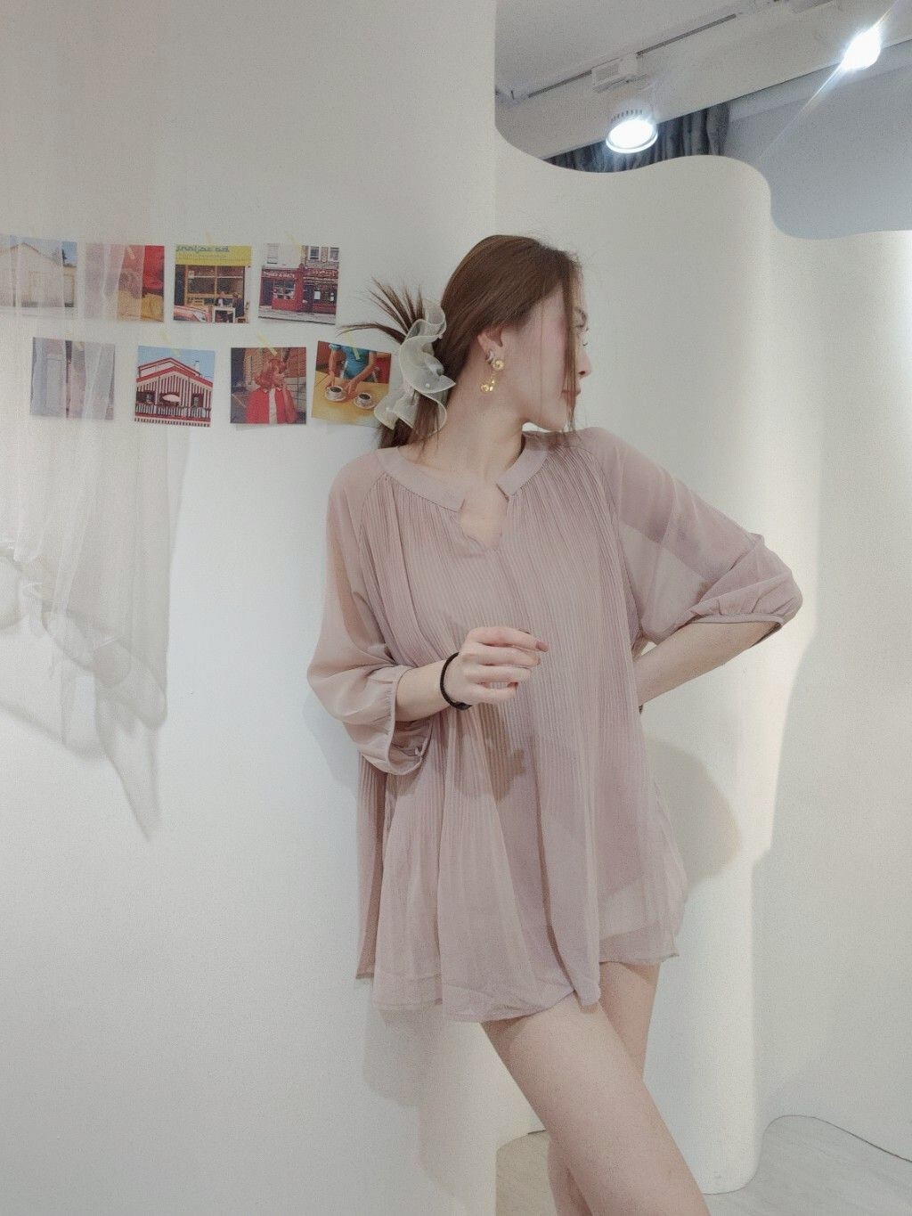 5855｜20250429｜🔍上衣系列飄飄小仙女百褶上衣 (2)