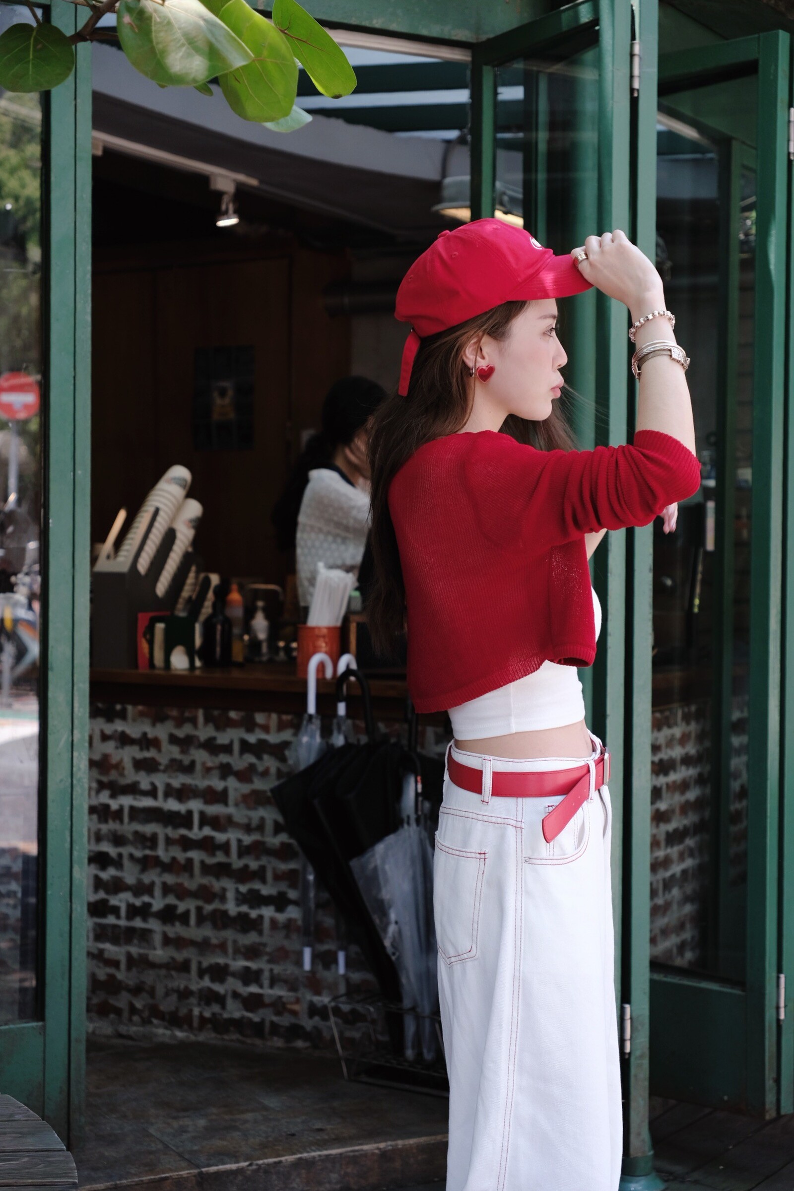 616 20250501｜🔍罩衫系列冰絲蝙蝠袖短版罩衫 (10)