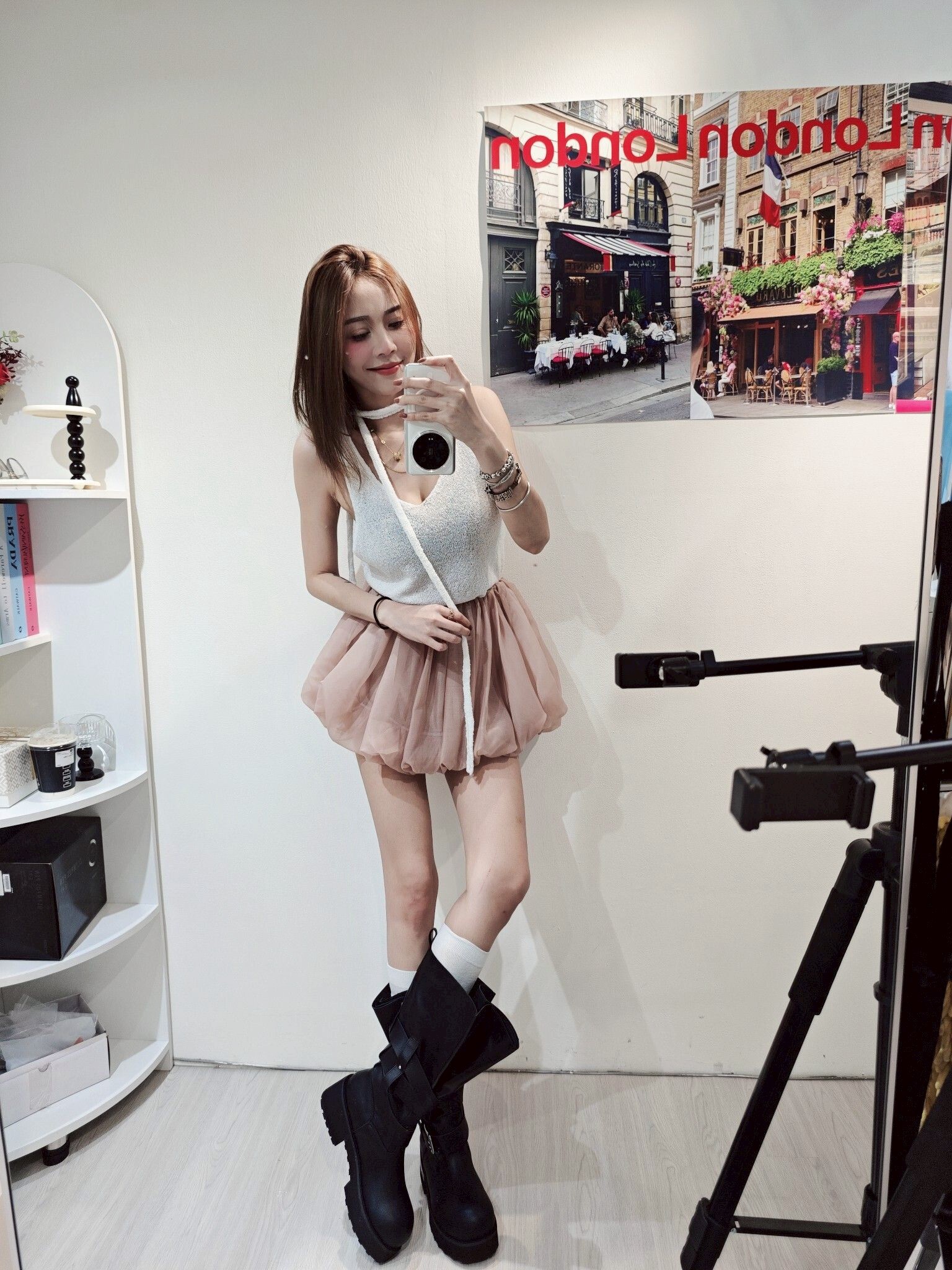 ｜20250502｜🔍短裙系列#935澎澎氣球紗裙 (9)