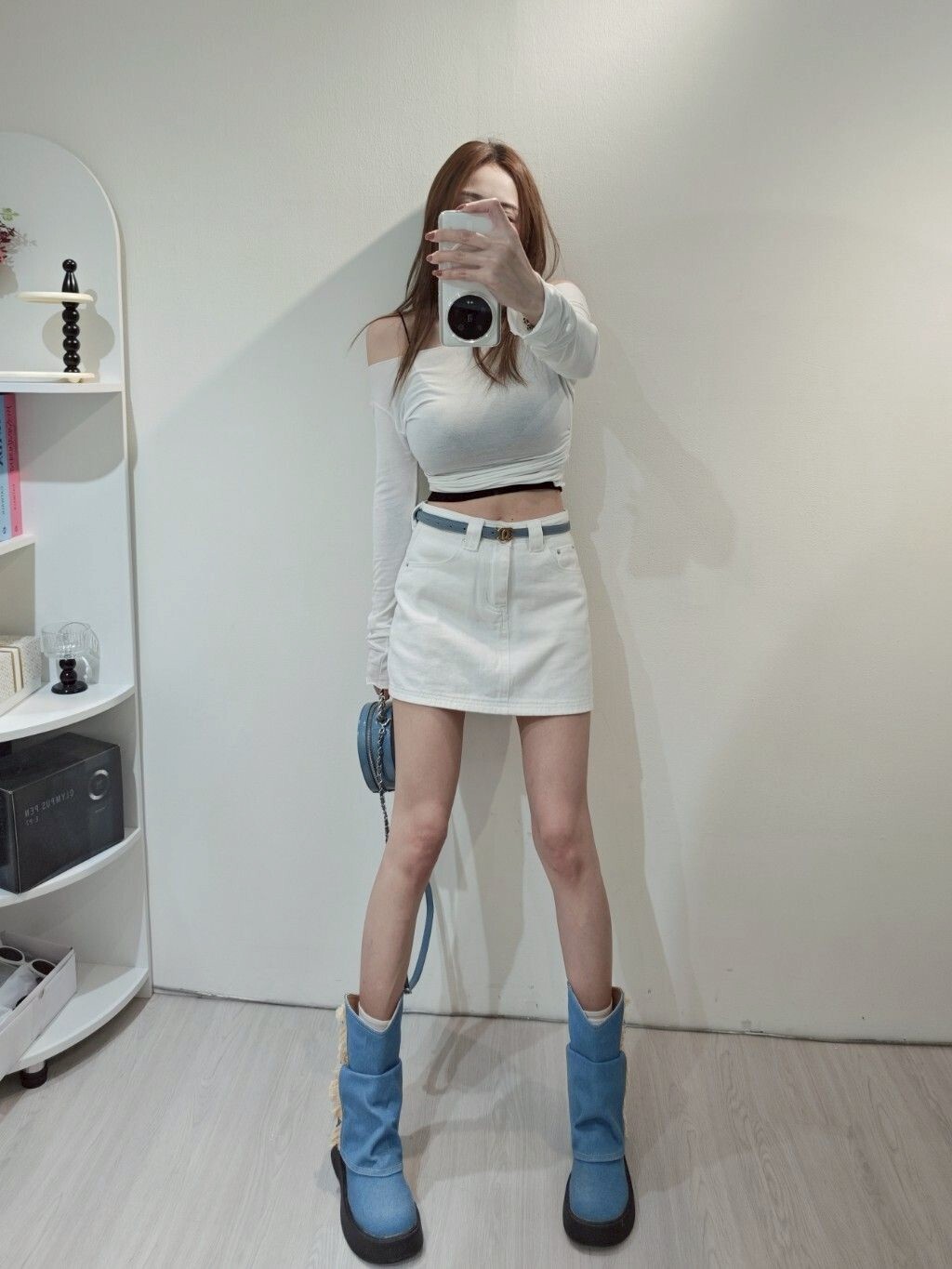 8015｜20250502｜🔍短裙系列中低腰牛仔群 (2)