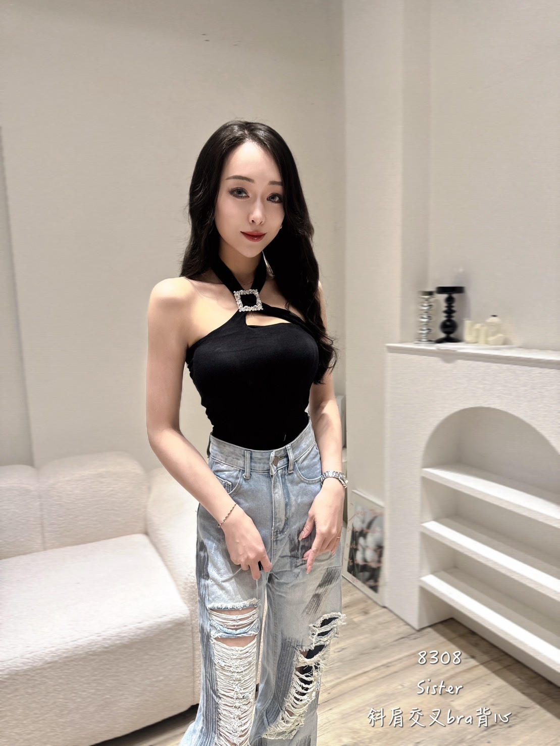 8308斜肩交叉bra背心 (4)