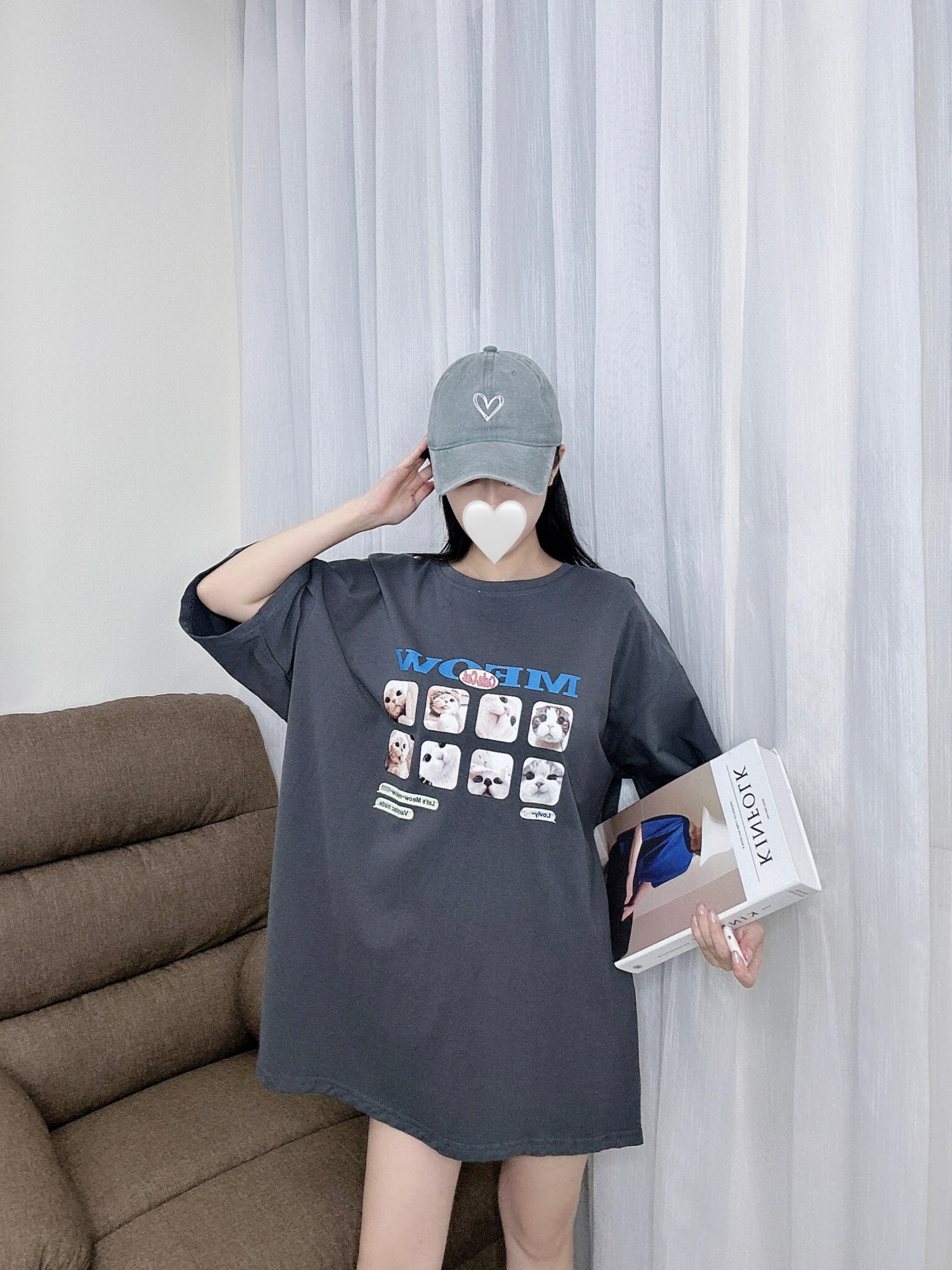 9050  8格Meow Tee (3)