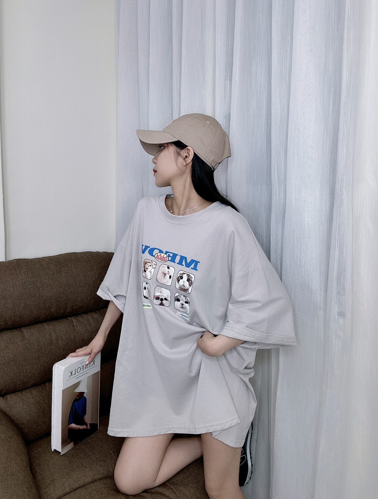 9050  8格Meow Tee (4)