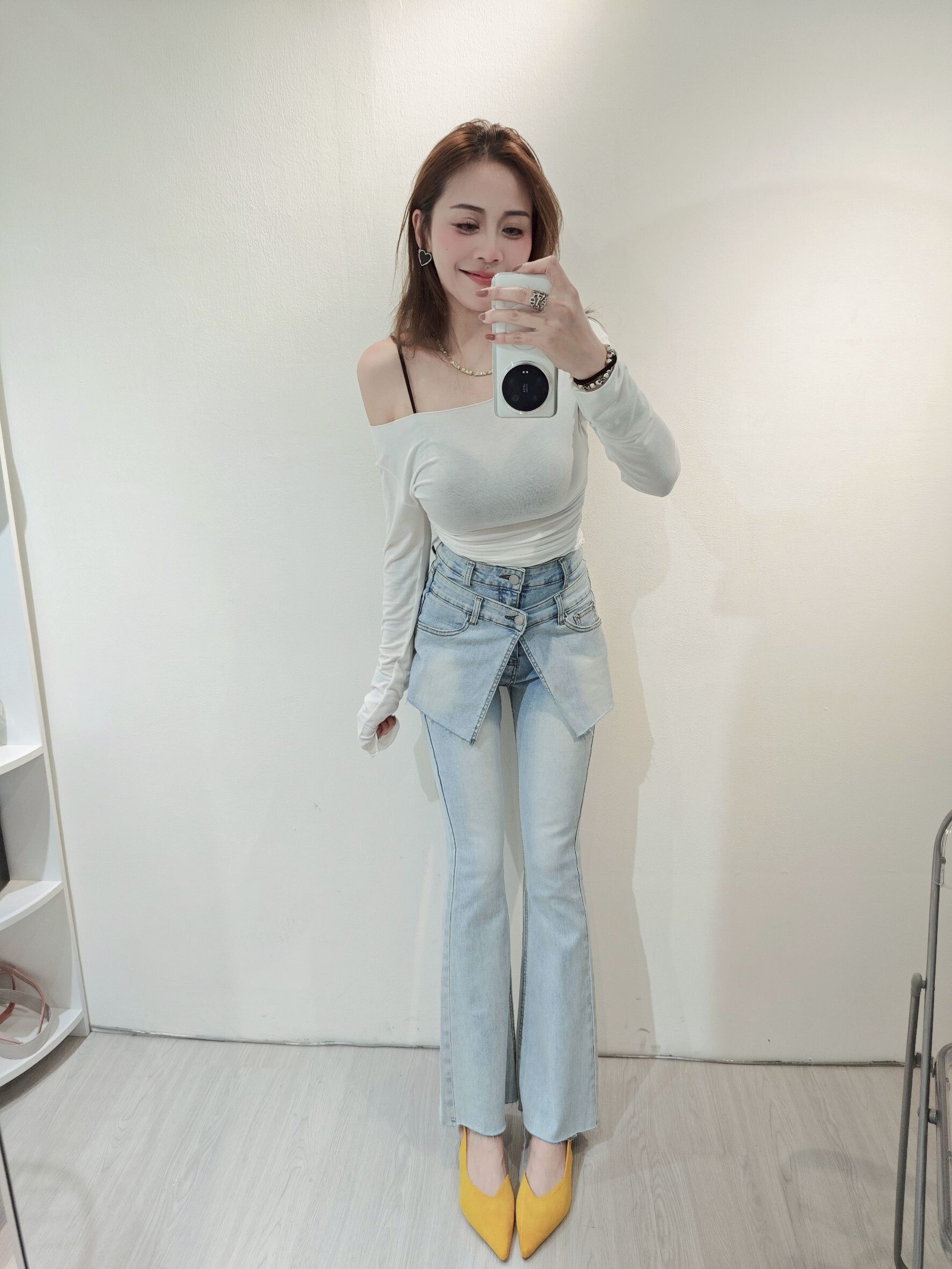 5939 ｜20250507｜🔍獨家原創捲捲斜領面膜T