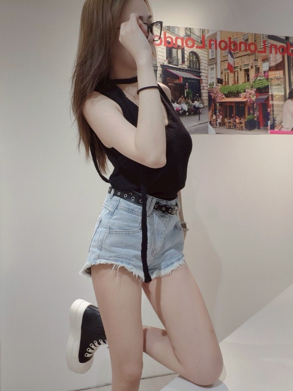 90011 ｜20250507｜🔍短褲系列抽鬚不露屁屁迷你短褲 (6)