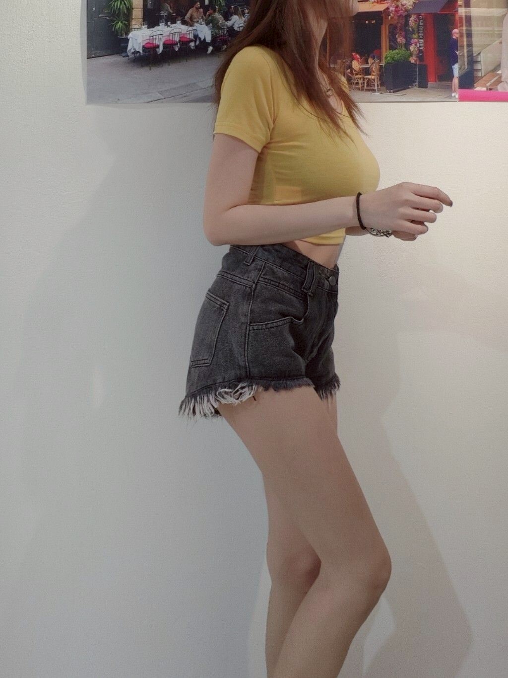 90011 ｜20250507｜🔍短褲系列抽鬚不露屁屁迷你短褲 (2)