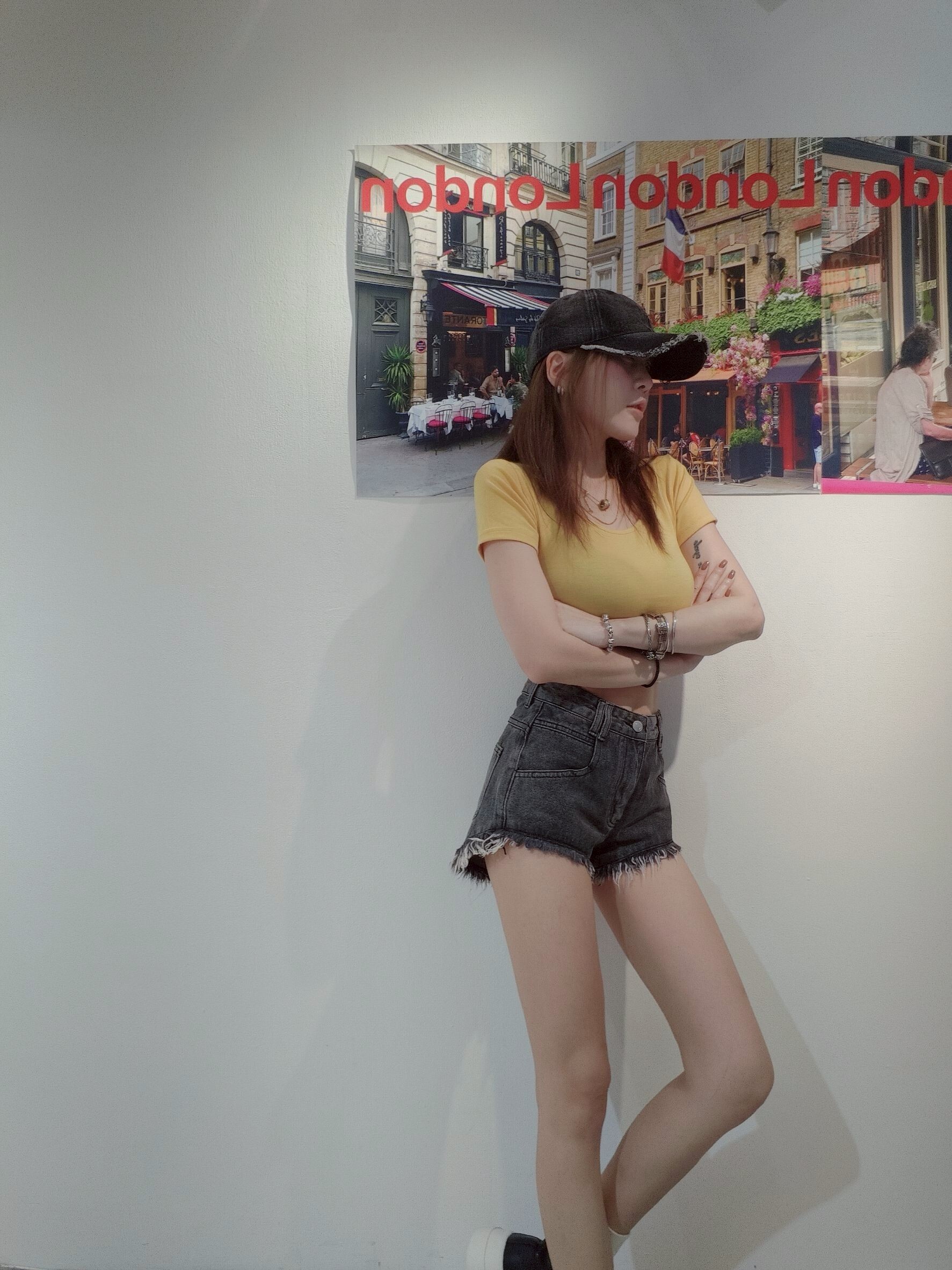 90011 ｜20250507｜🔍短褲系列抽鬚不露屁屁迷你短褲