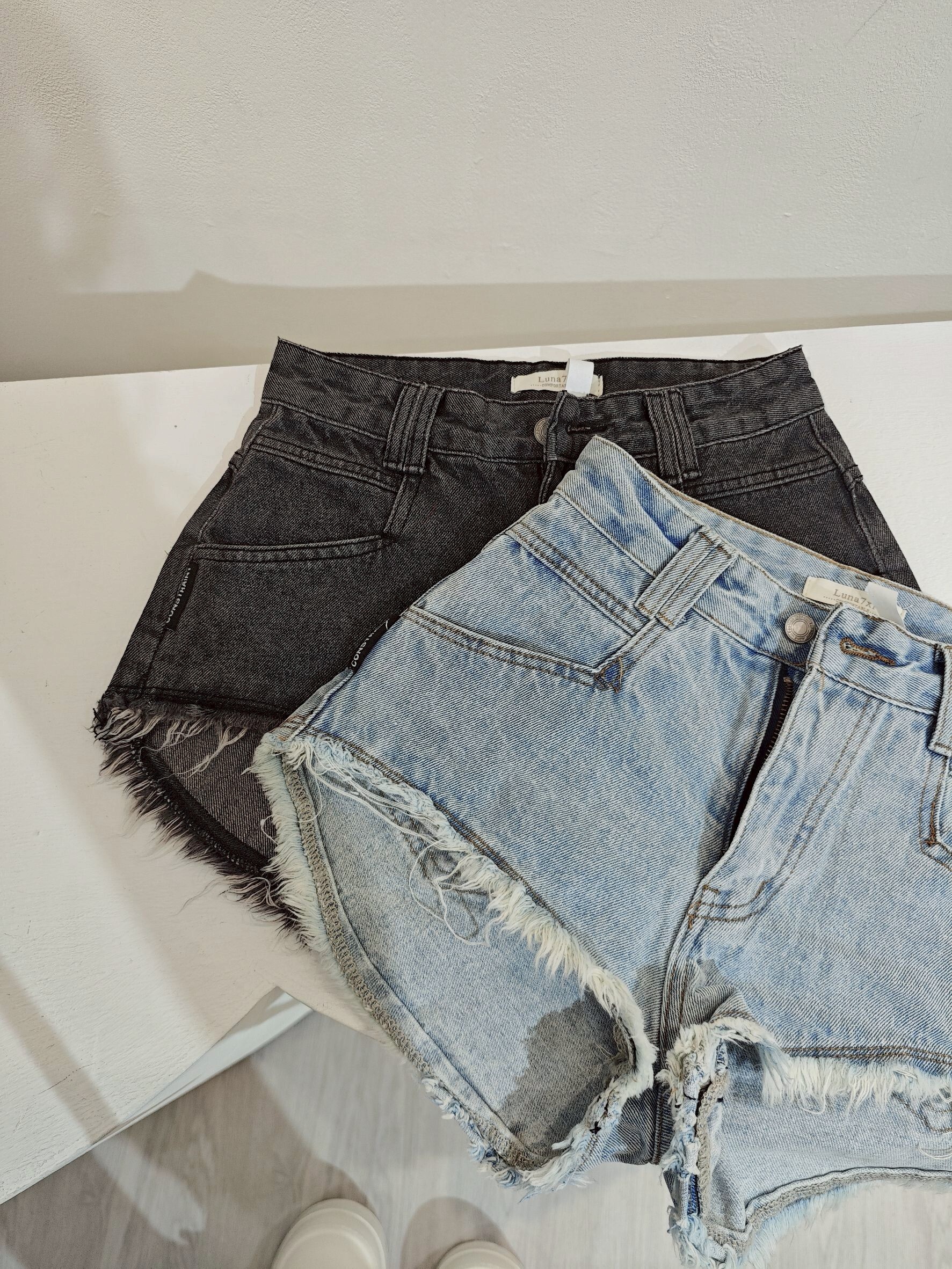 90011 ｜20250507｜🔍短褲系列抽鬚不露屁屁迷你短褲 (7)