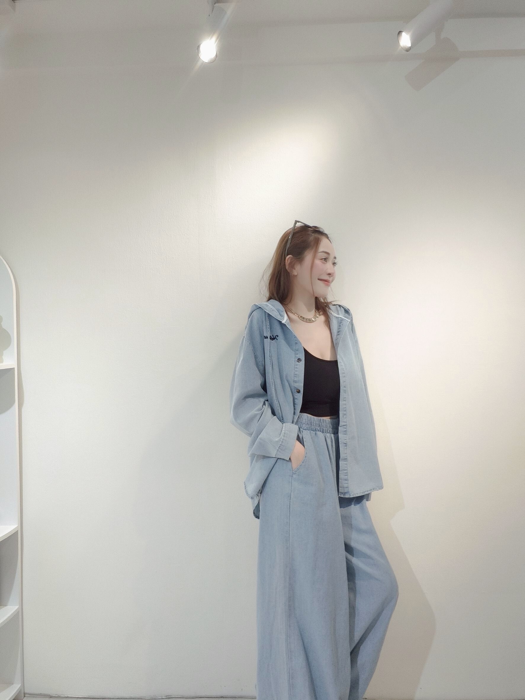 5099 ｜20250510｜🔍單寧系列刺繡連帽襯 (2)