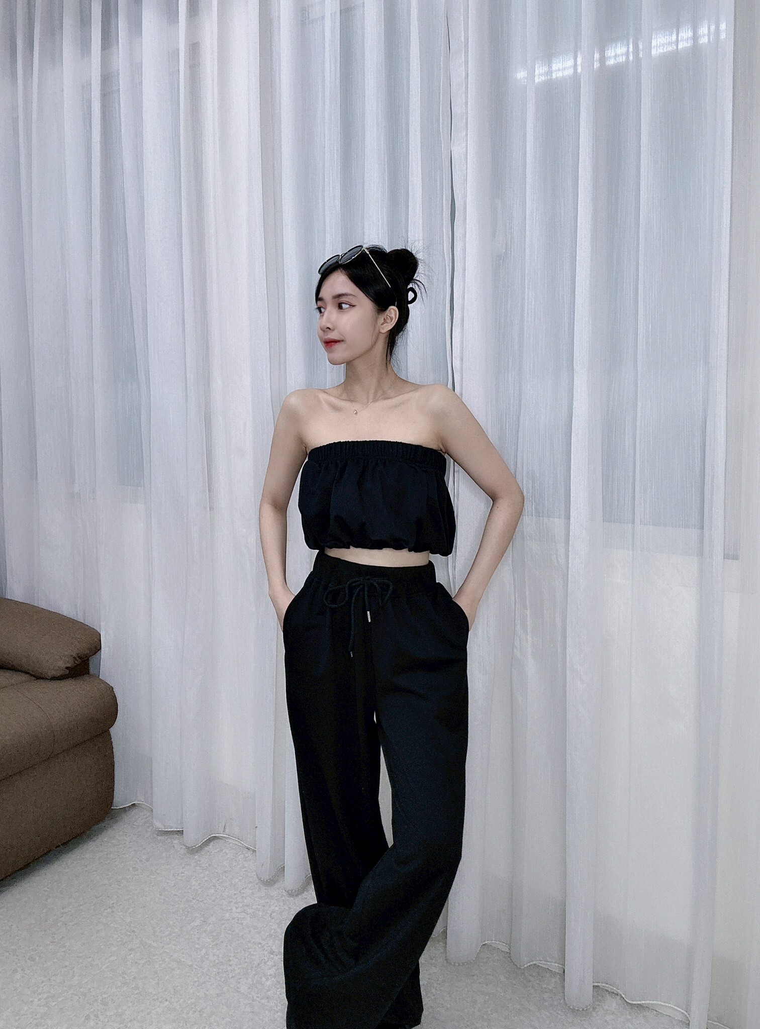 9822棉質平口上衣長褲SET (4)