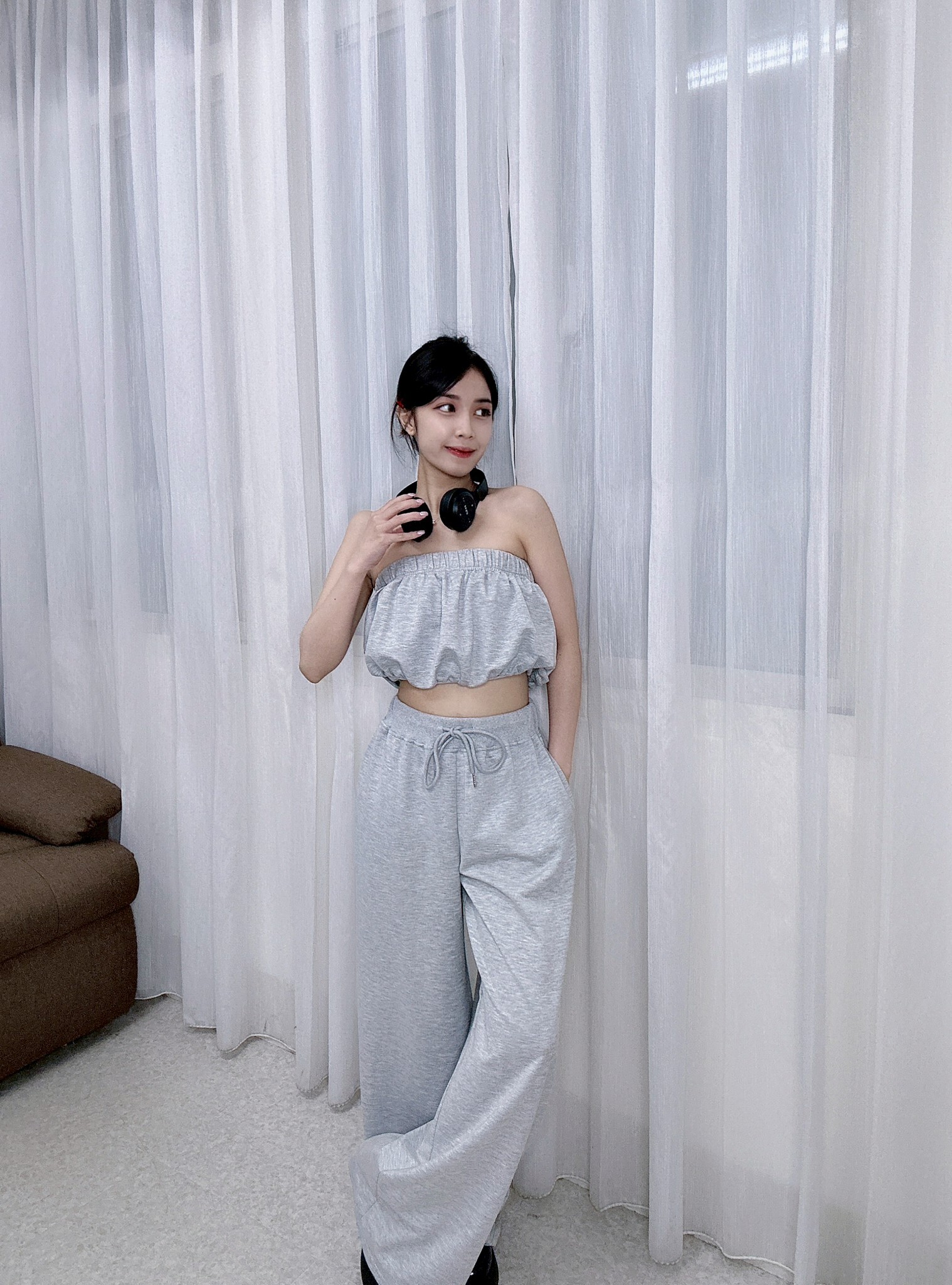 9822棉質平口上衣長褲SET