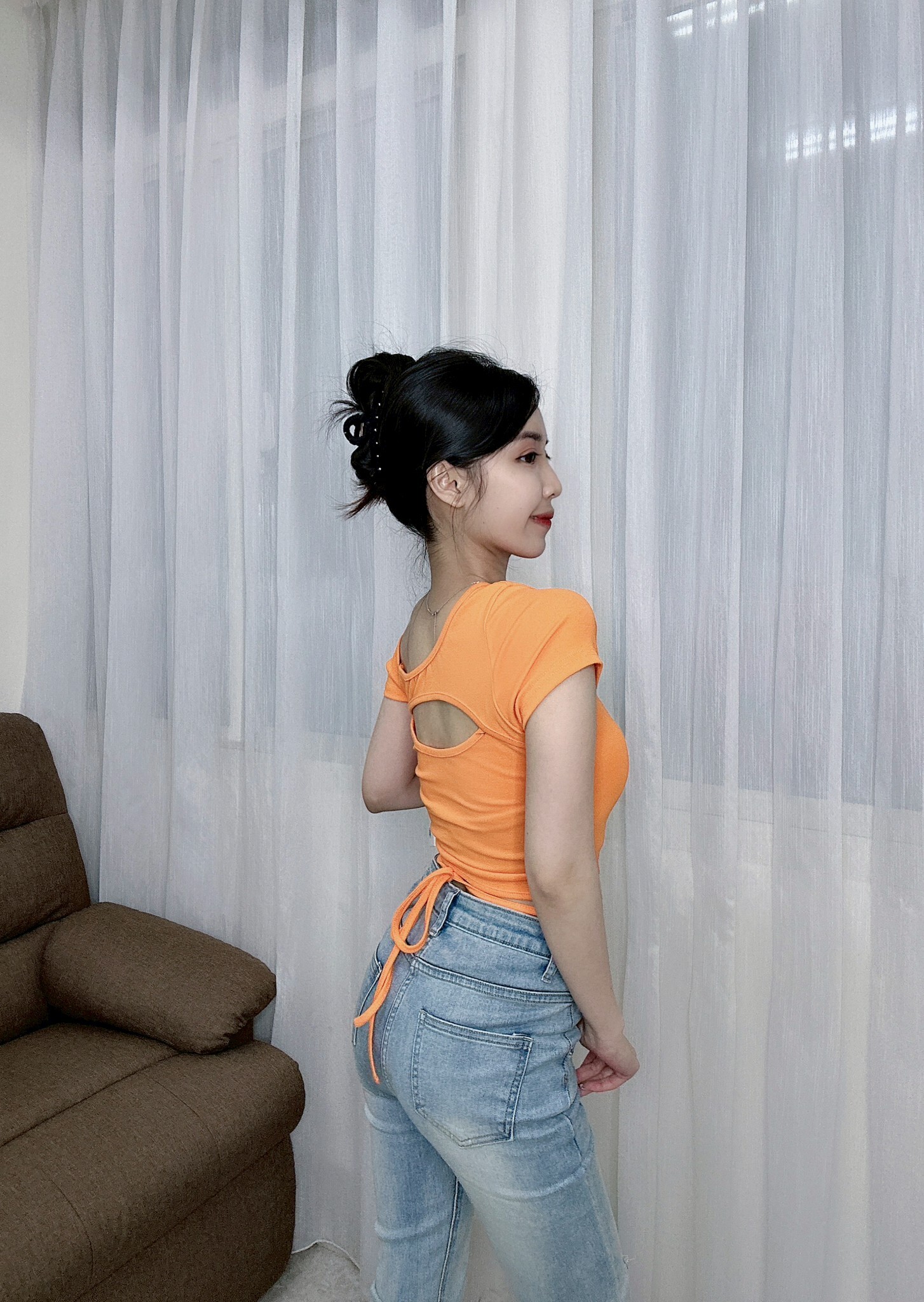 289胸墊簍空露背衣 (5)