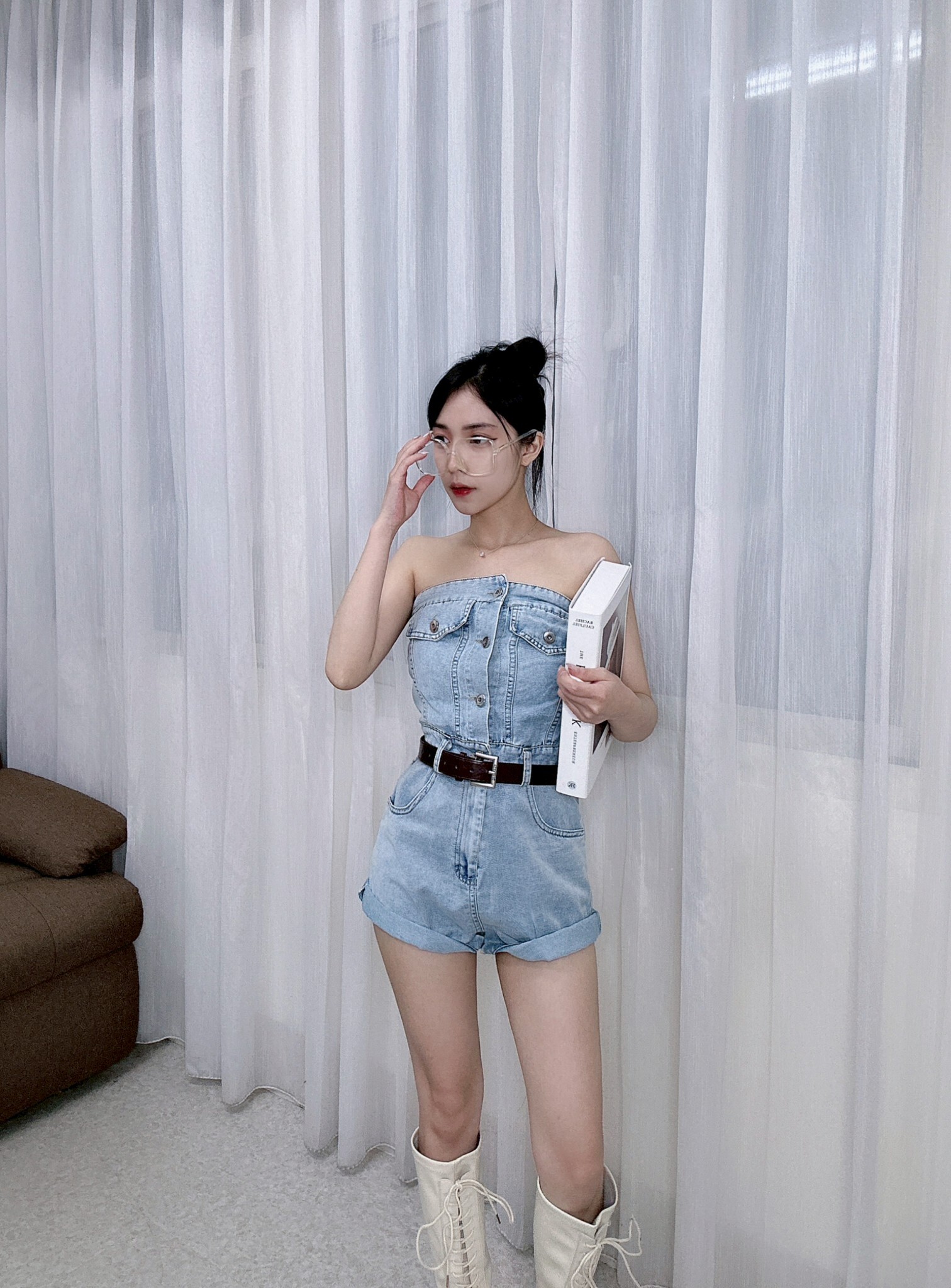 6303平口牛仔連身褲 (4)