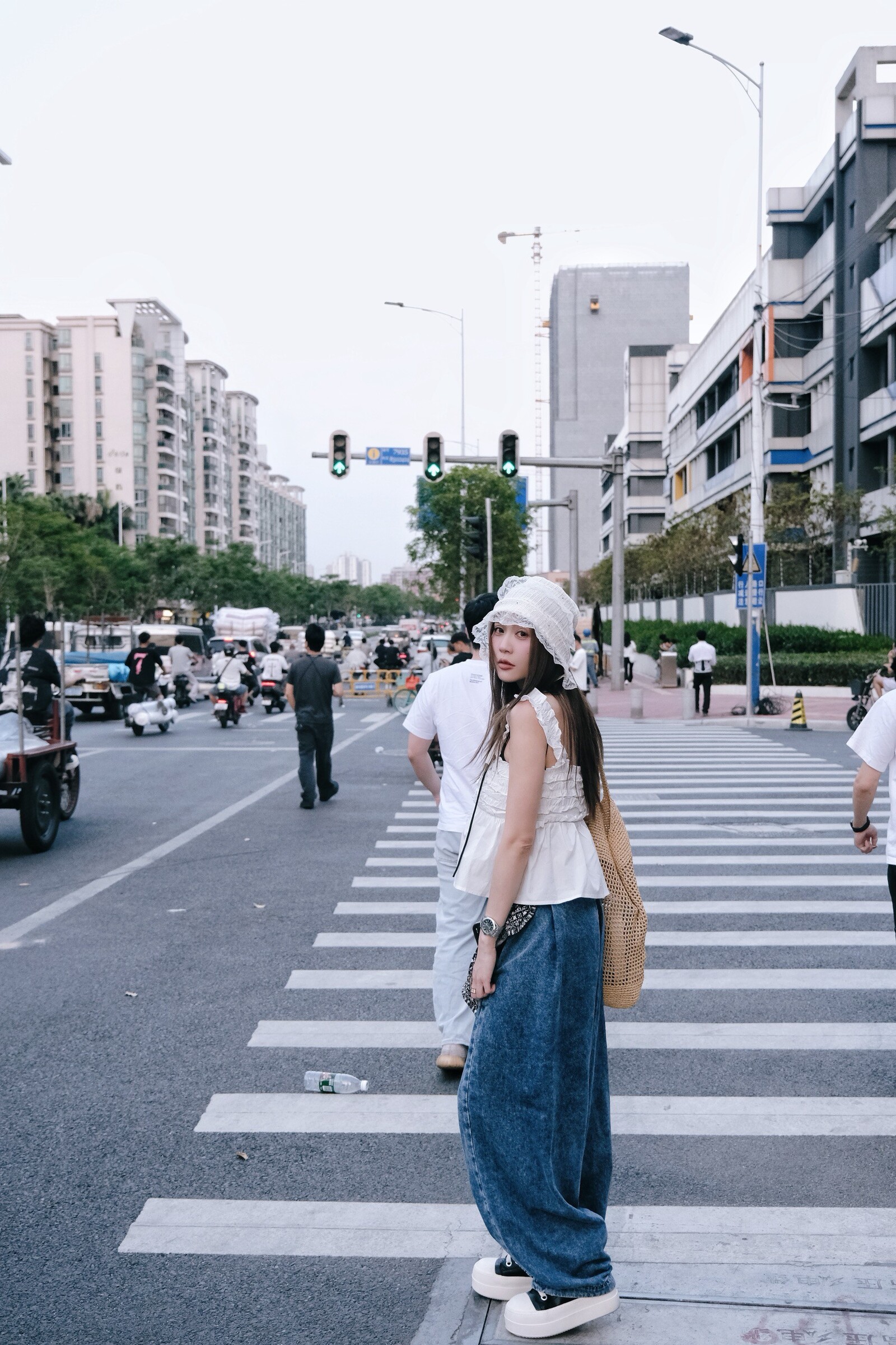 8112｜20250514｜🔍長褲系列女孩版彎刀褲