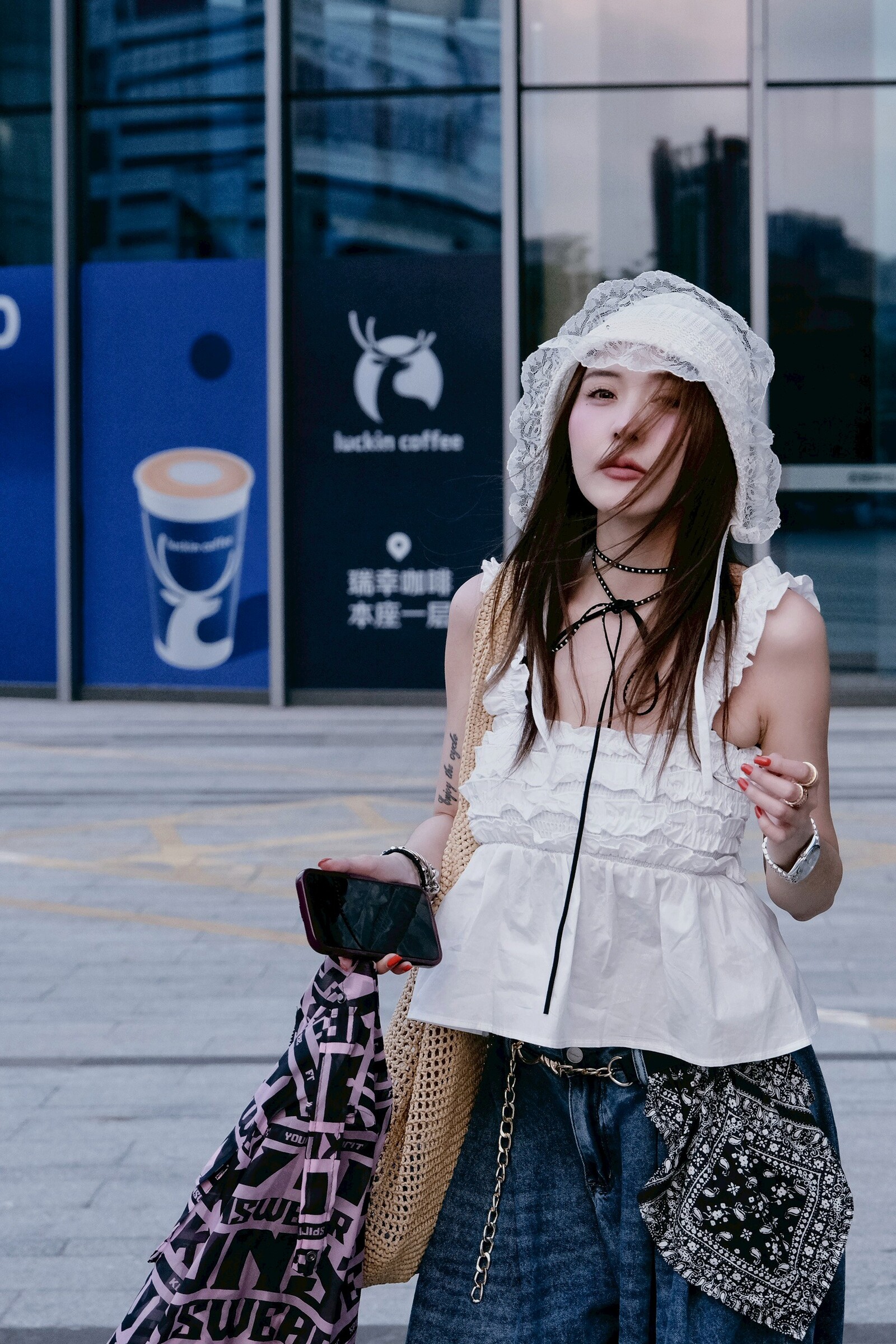 ｜20250515｜🔍上衣系列小甜妹荷葉背心（無罩杯）