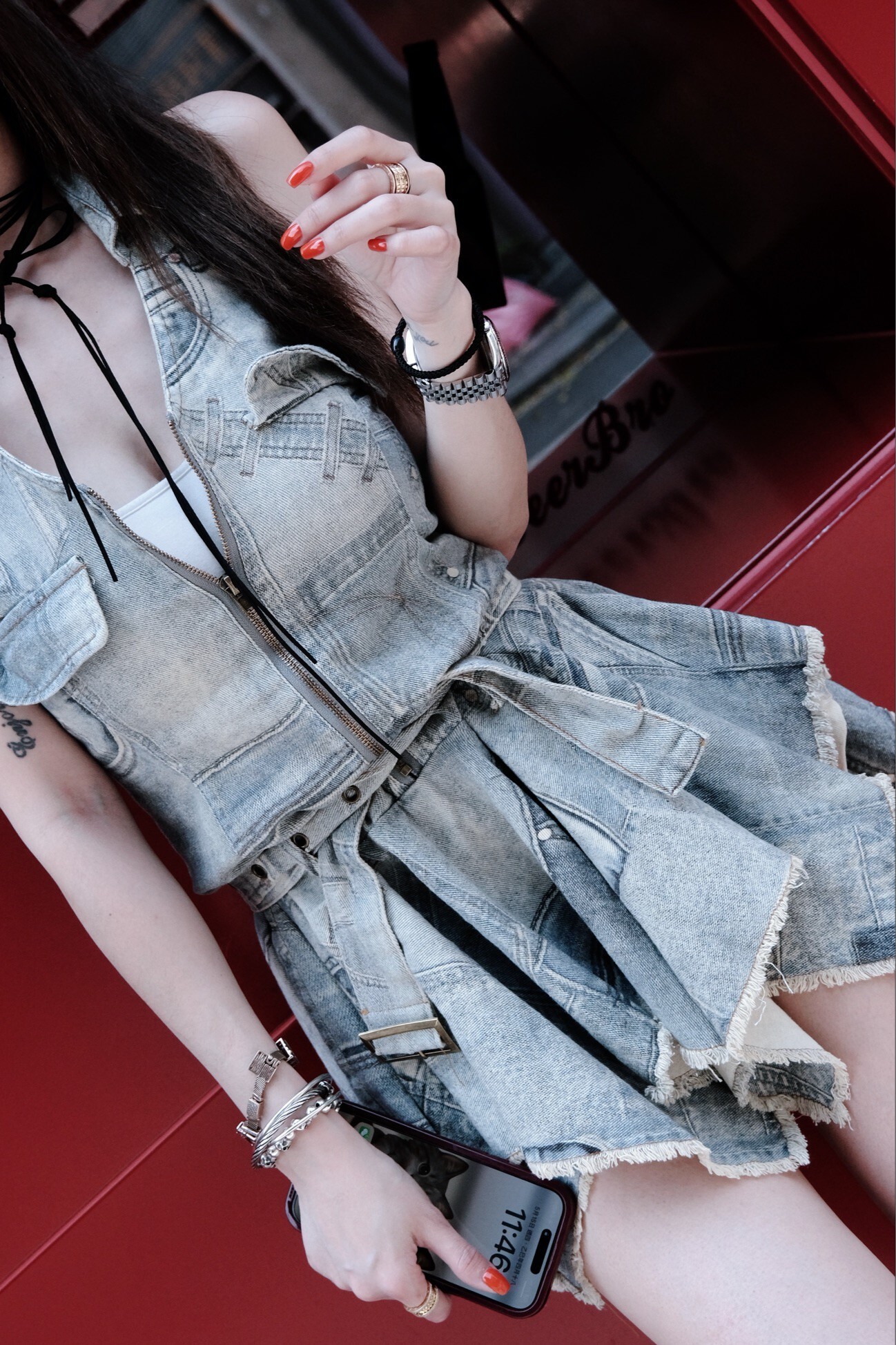 ｜20250517｜🔍洋裝系列解構式風格！美背牛仔洋 (8)