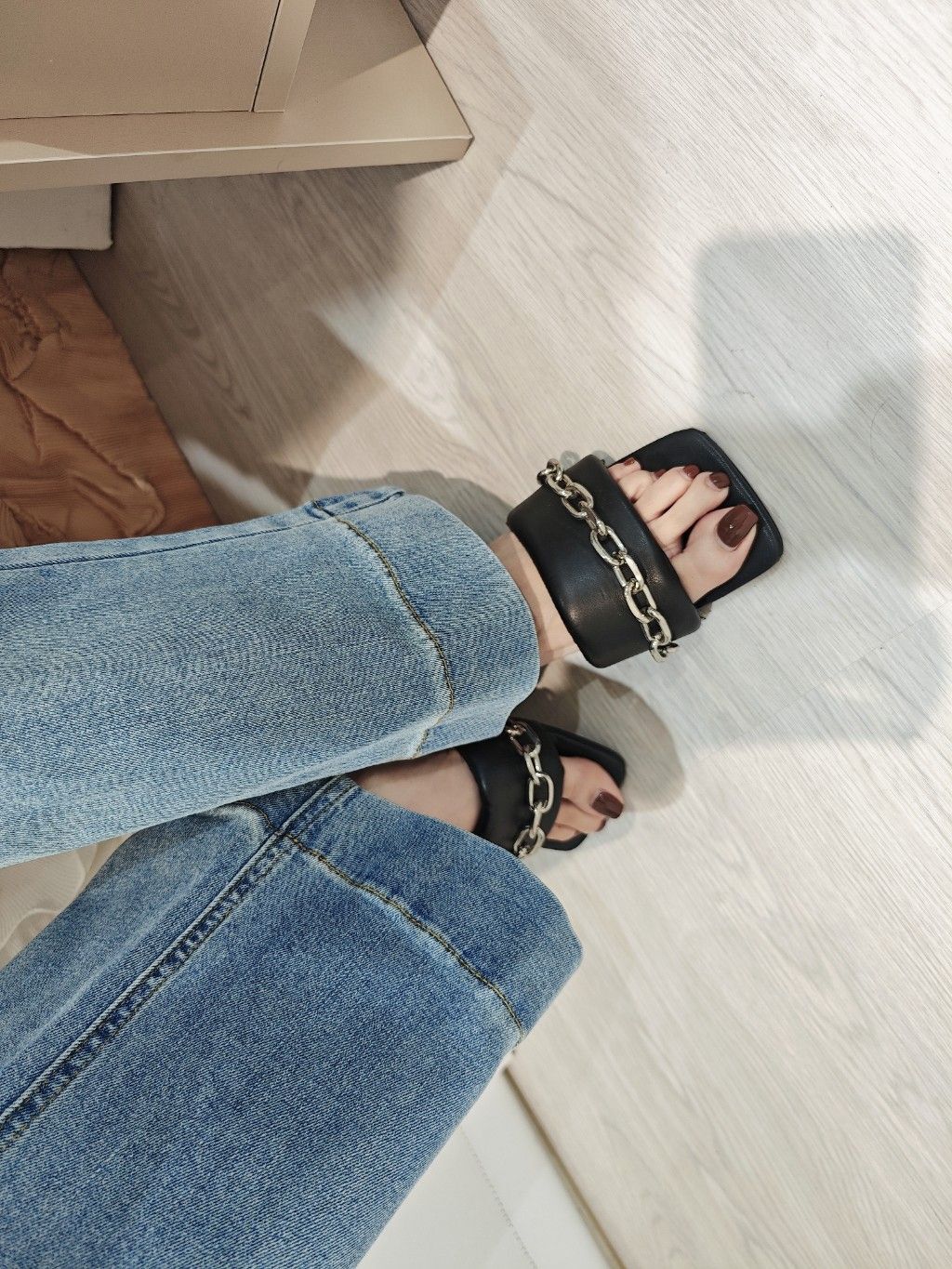 ｜20250521｜🔍長褲系列純慾蕾絲腰頭微喇褲 (3)