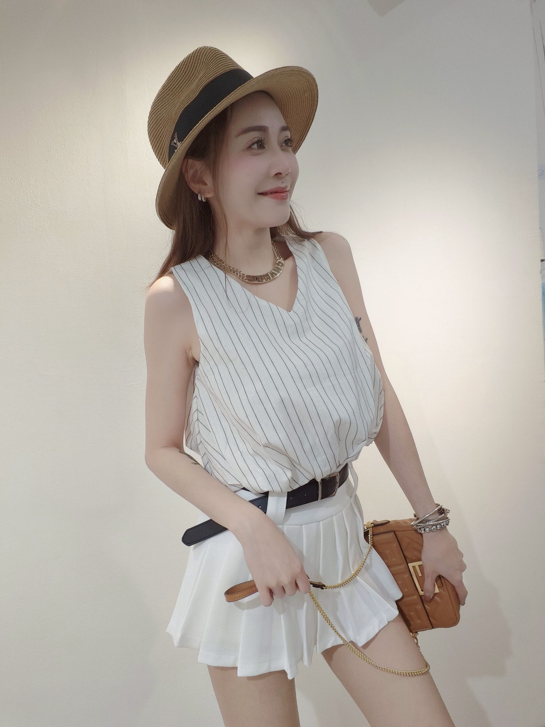 508 ｜20250521｜🔍上衣系列#508直條內折澎澎背心 (5)