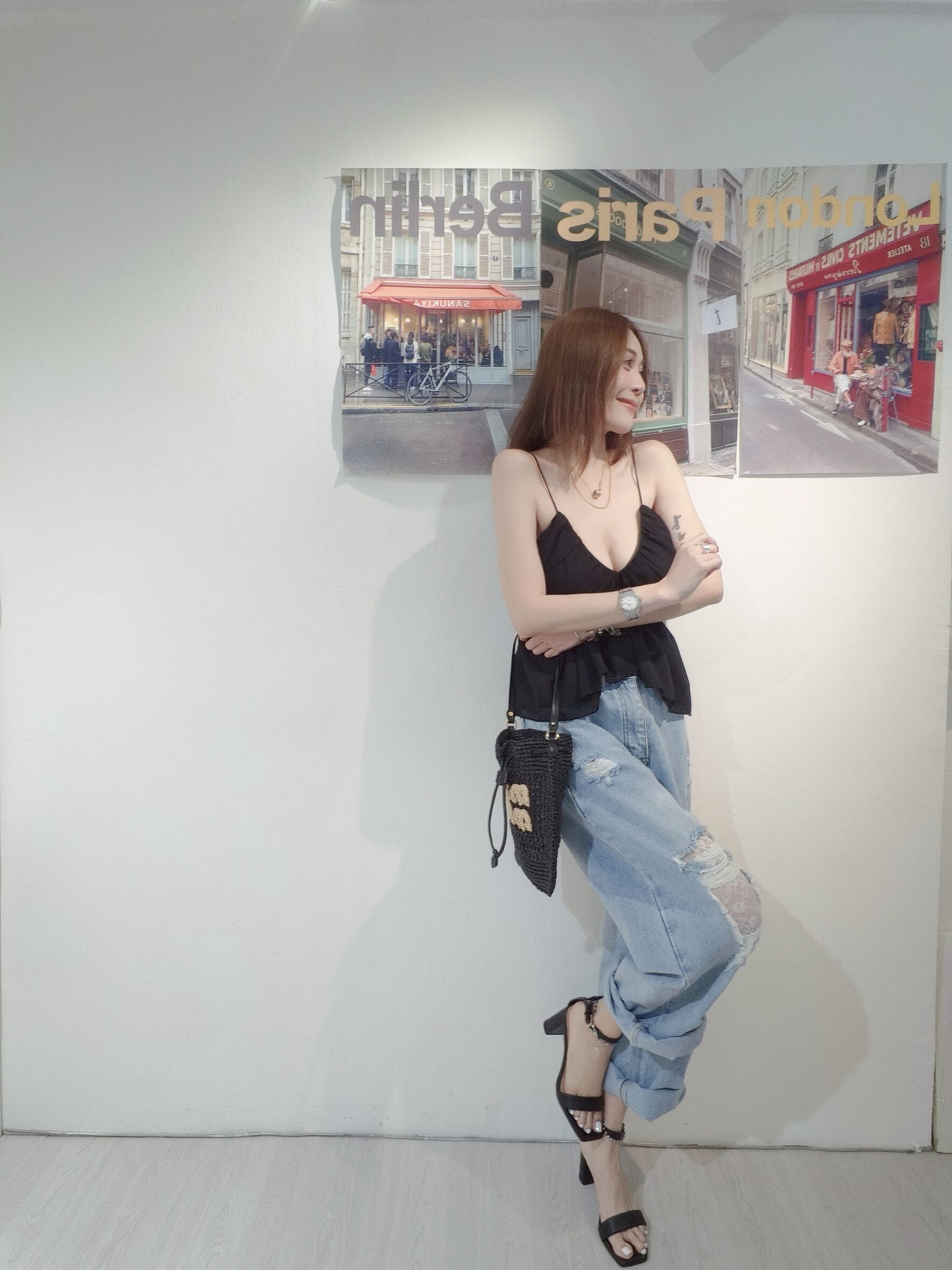 ｜20250522｜🔍上衣系列#878性感深V網紗上衣 (7)