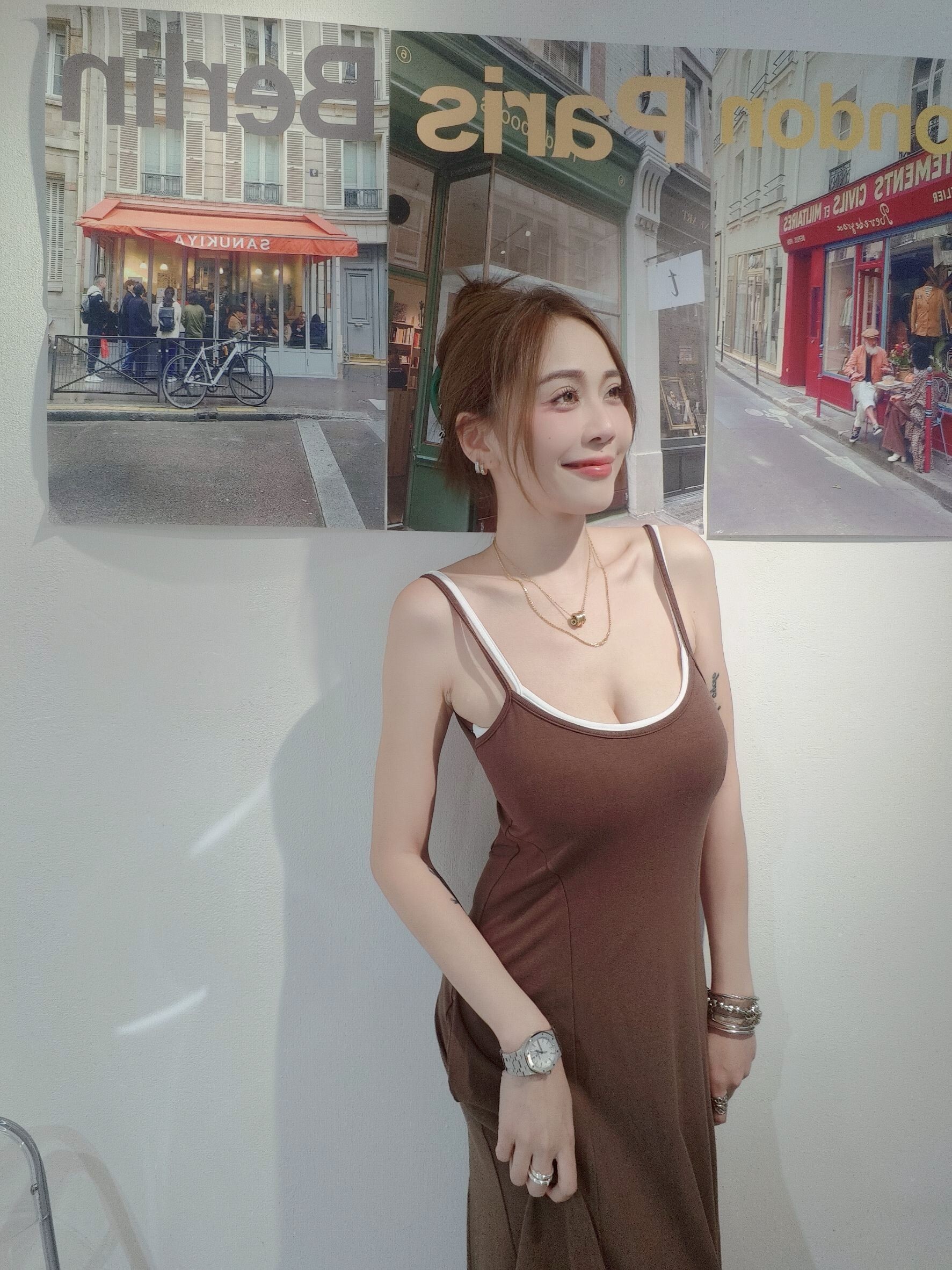 20250523｜🔍長洋系列#876假兩件美背長洋裝 (5)