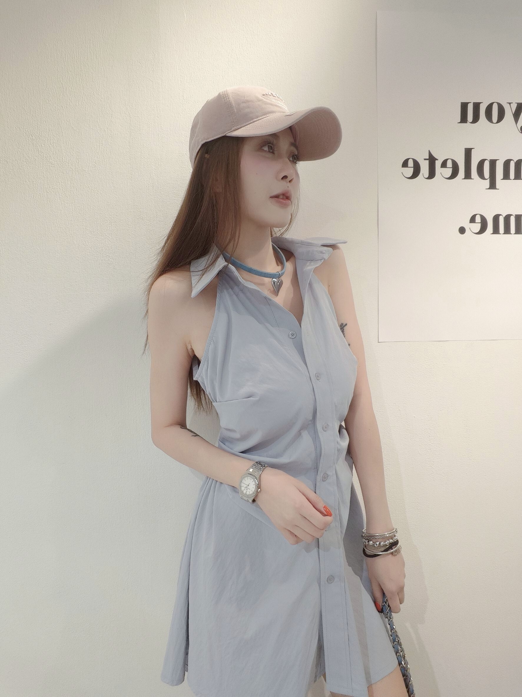 ｜20250523｜🔍獨家原創#879腰封削肩襯衫洋 (6)