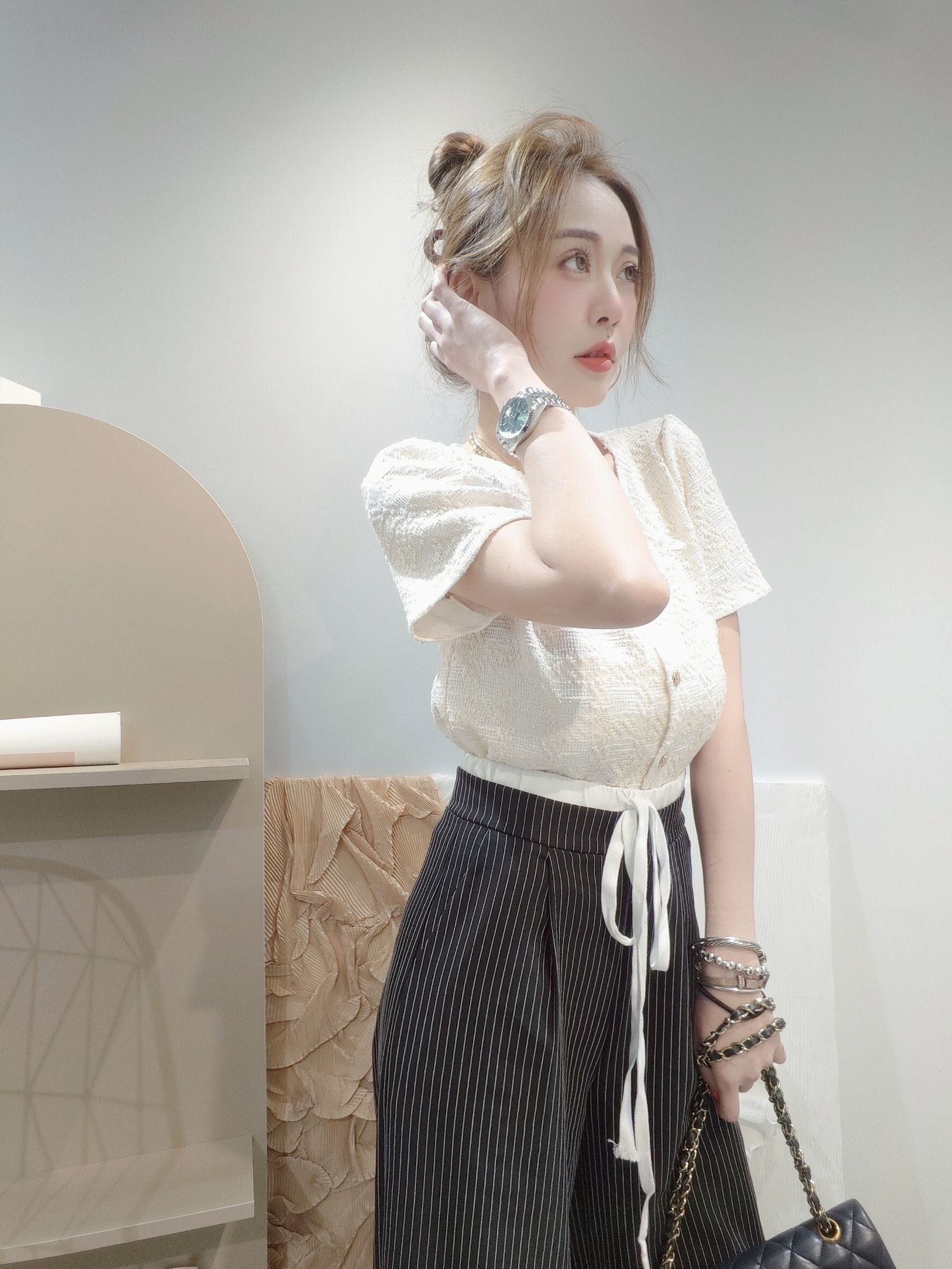 ｜20250526｜🔍上衣系列#3006香風開釦兩穿上衣 (3)