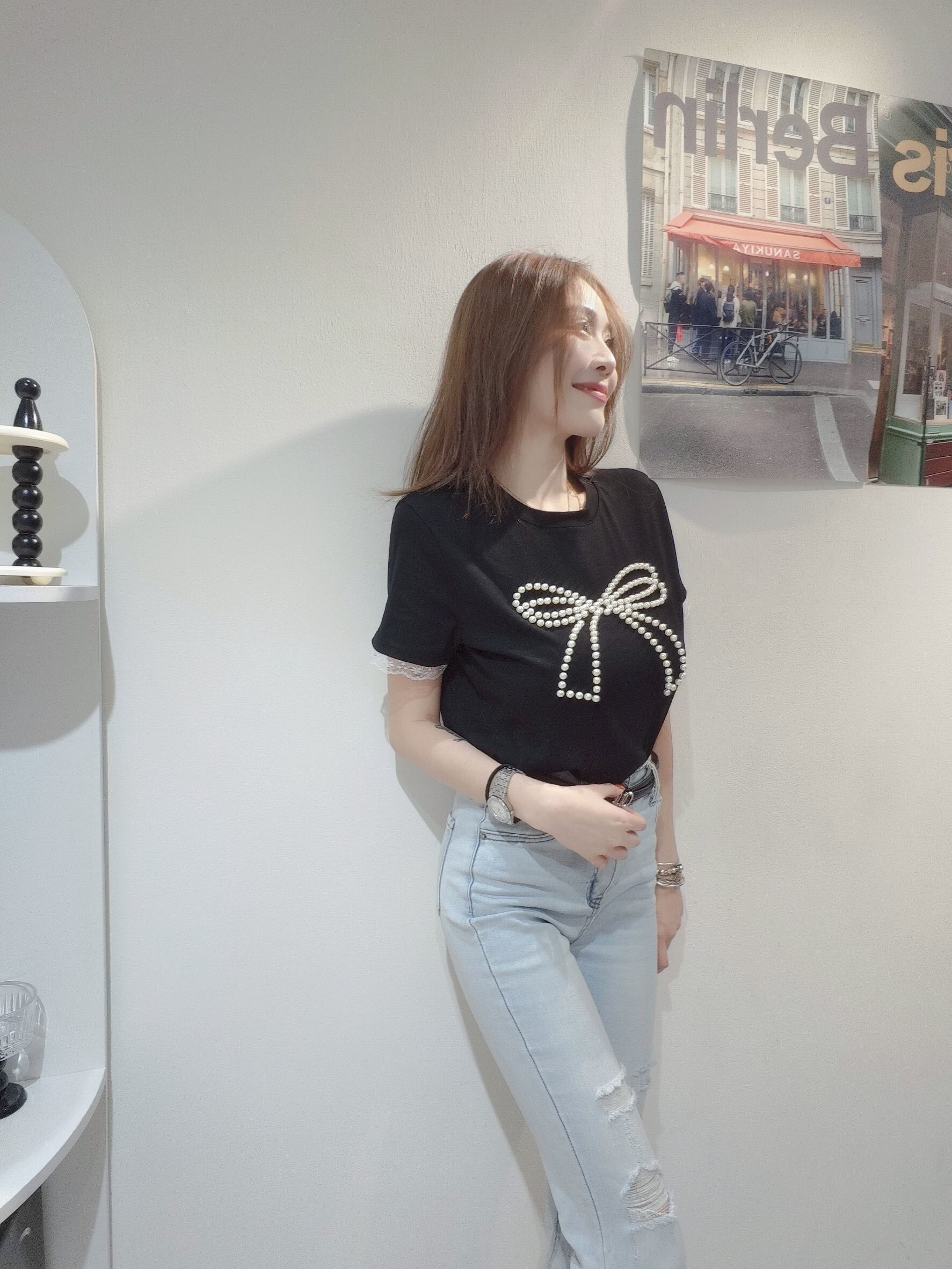 ｜20250526｜🔍上衣系列#1218釘珠大蝴蝶結T (6)