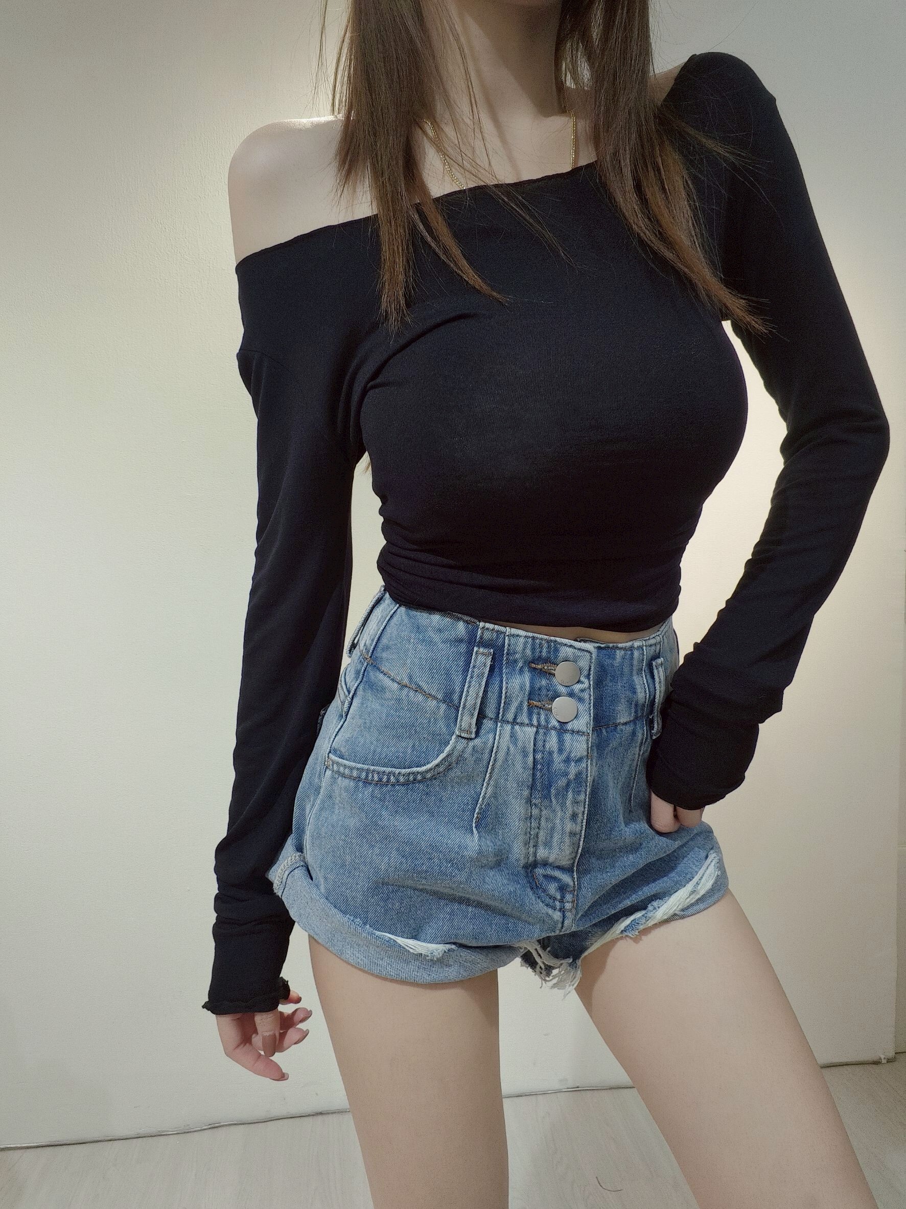 ｜20250526｜🔍下半身系列#61528雙扣A字牛短褲