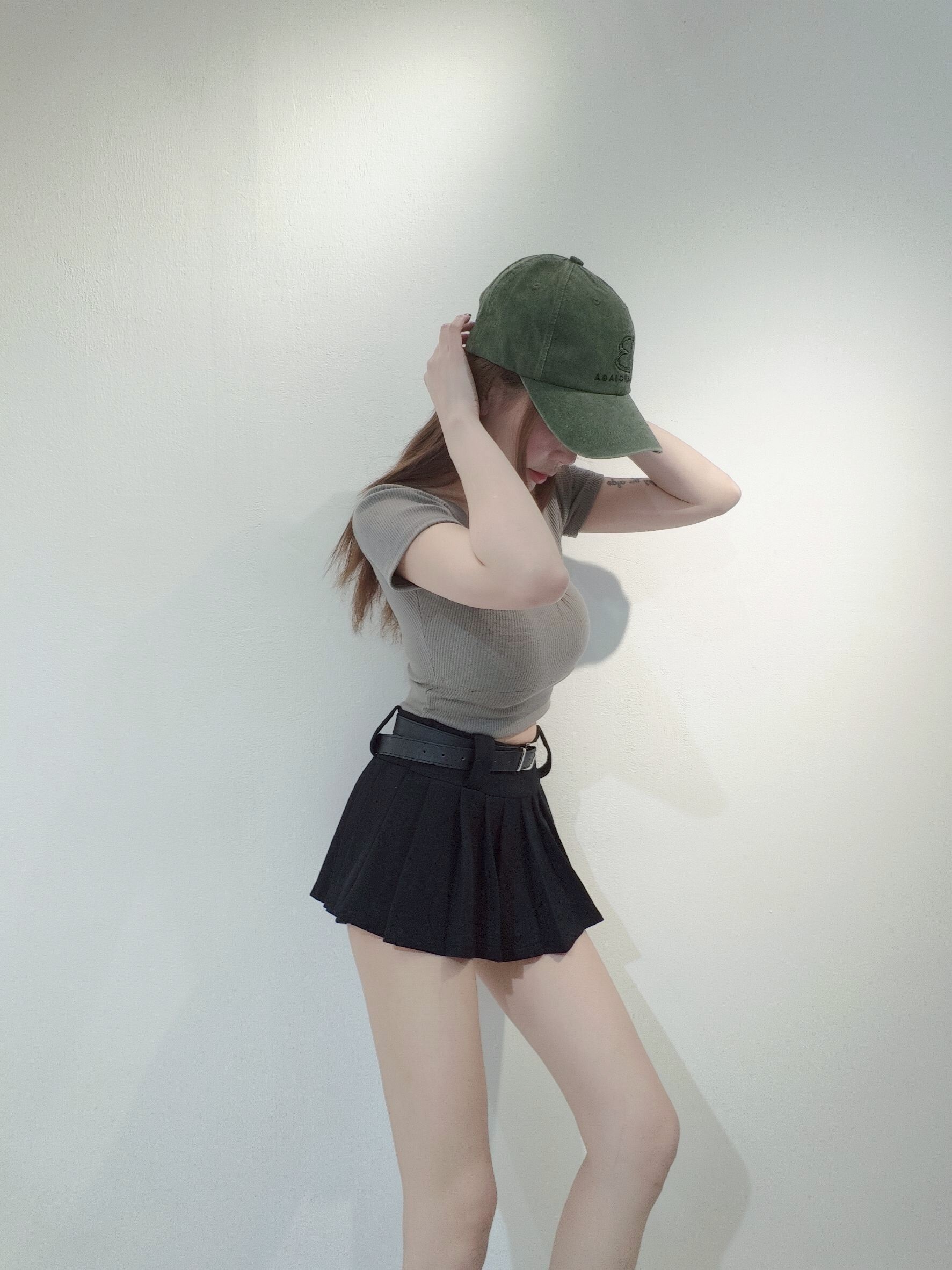 ｜20250528｜🔍下半身系列#220夏天版空氣層百褶裙 (5)