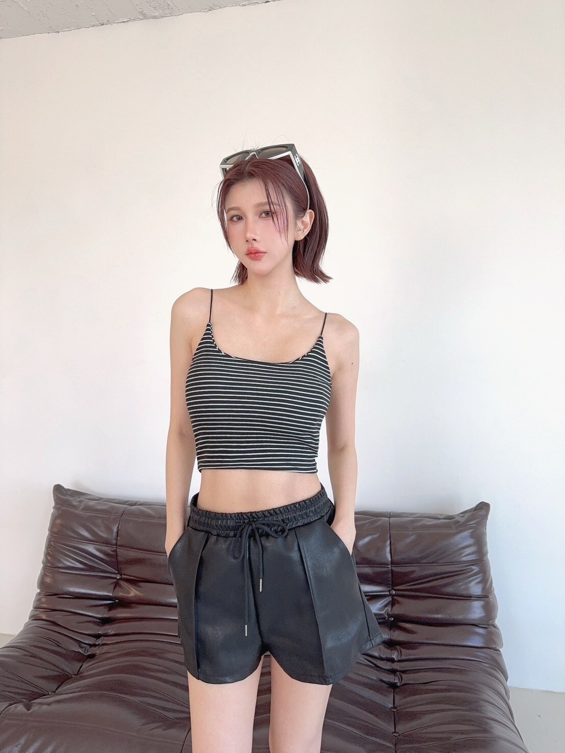 808 訂製款-爆款彈力細肩百搭胸墊背心 (8)