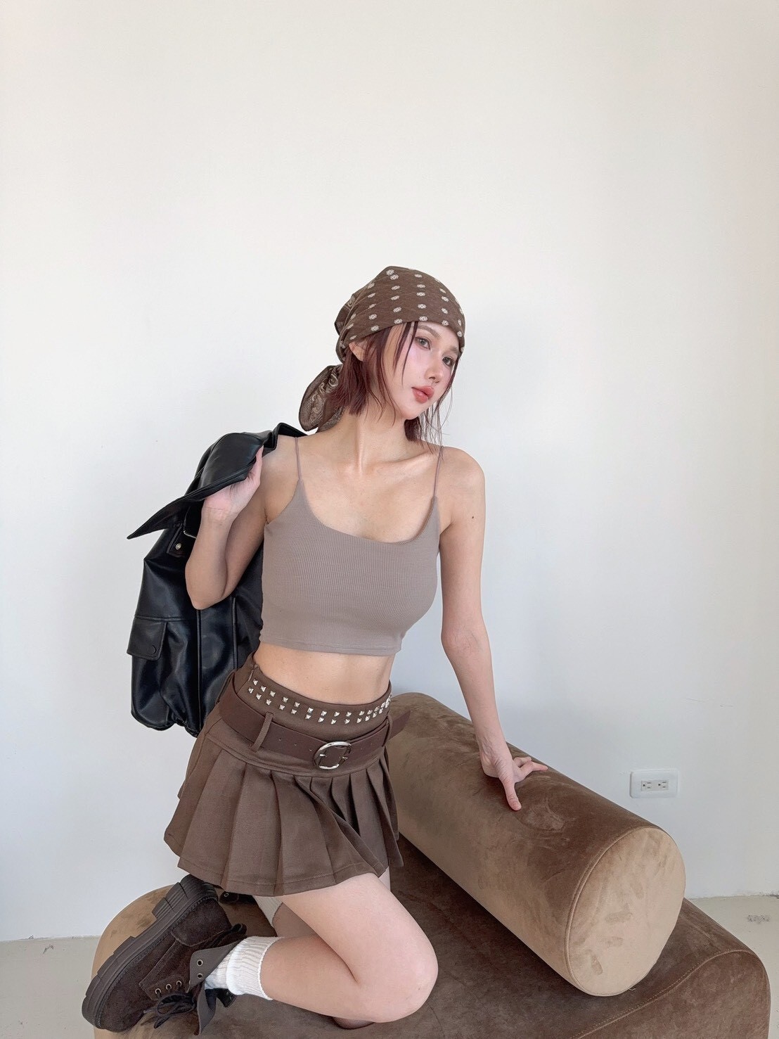 808 訂製款-爆款彈力細肩百搭胸墊背心 (2)