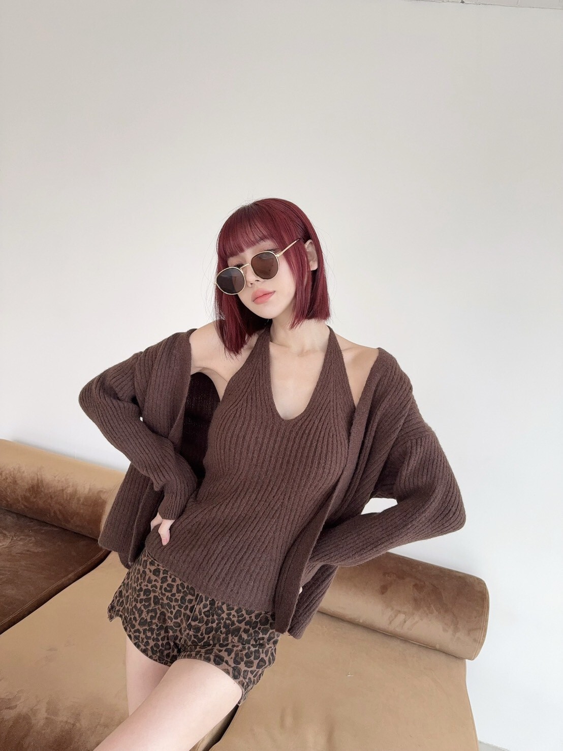 3819 極顯瘦剪裁 百搭牛仔短褲 (6)