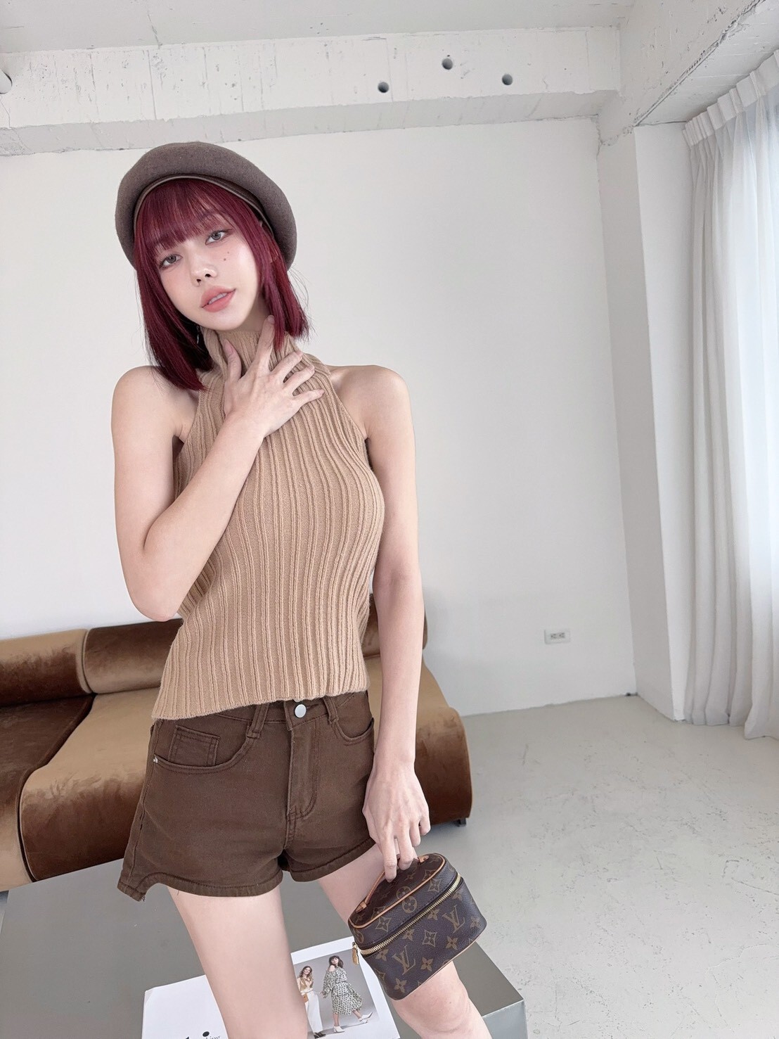 63 純慾兩穿針織背心 (7)