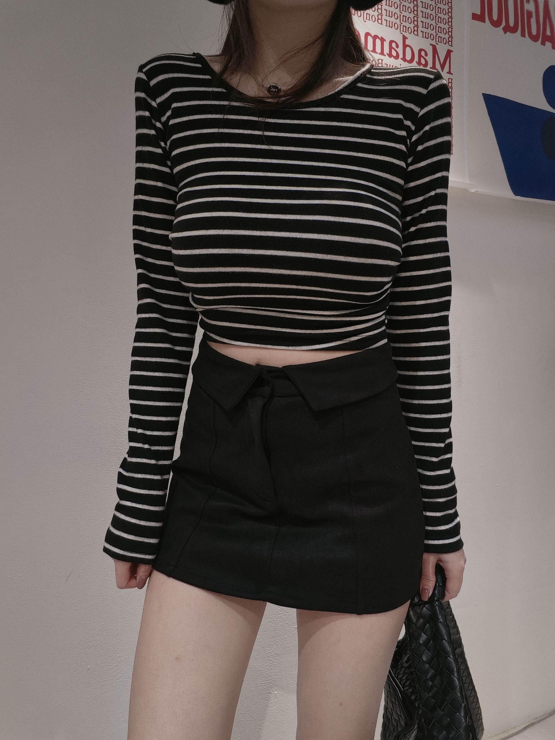 6868翻折麂皮包裙 (4)