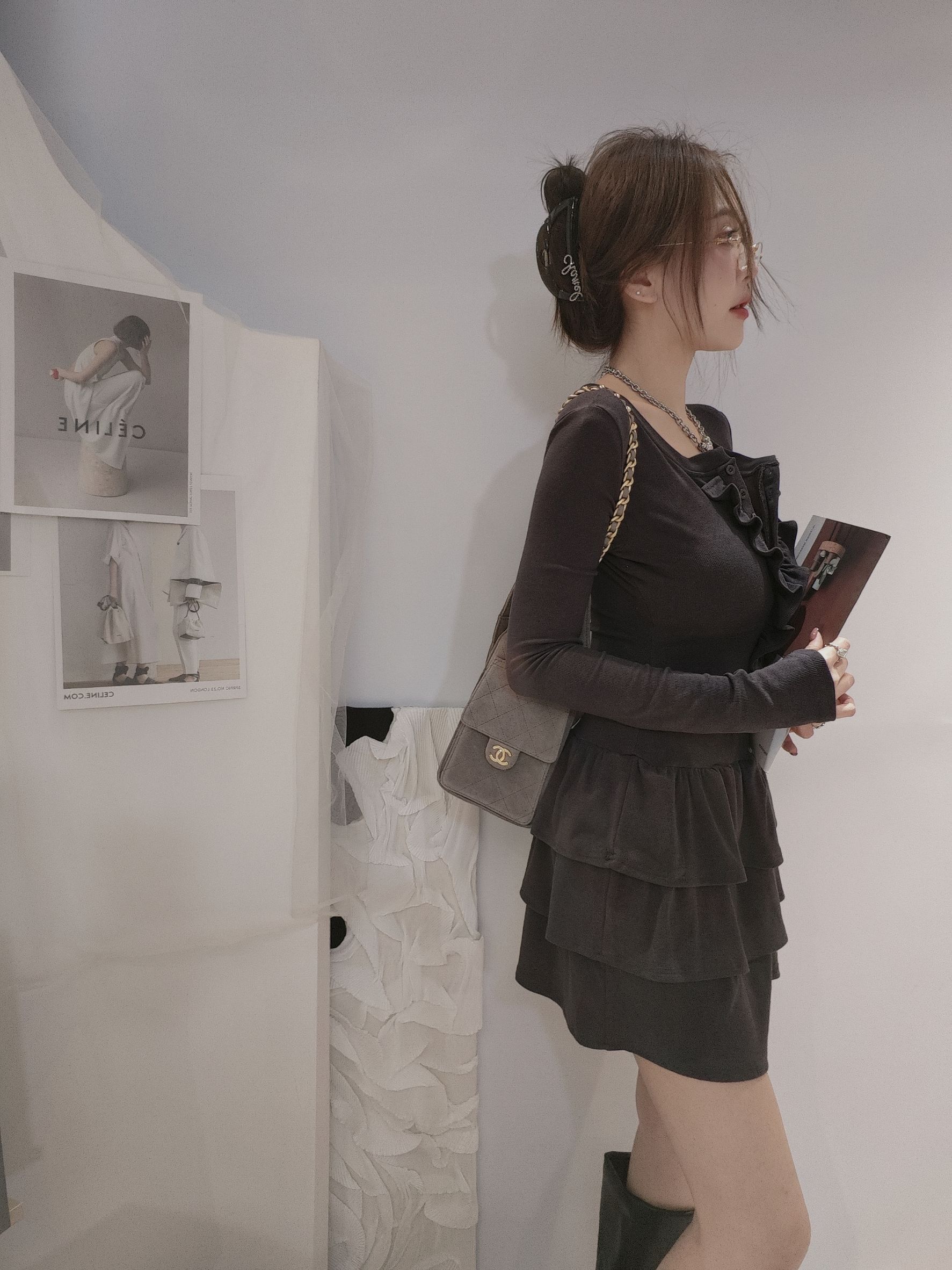 8170荷葉蛋糕小洋裝 (4)