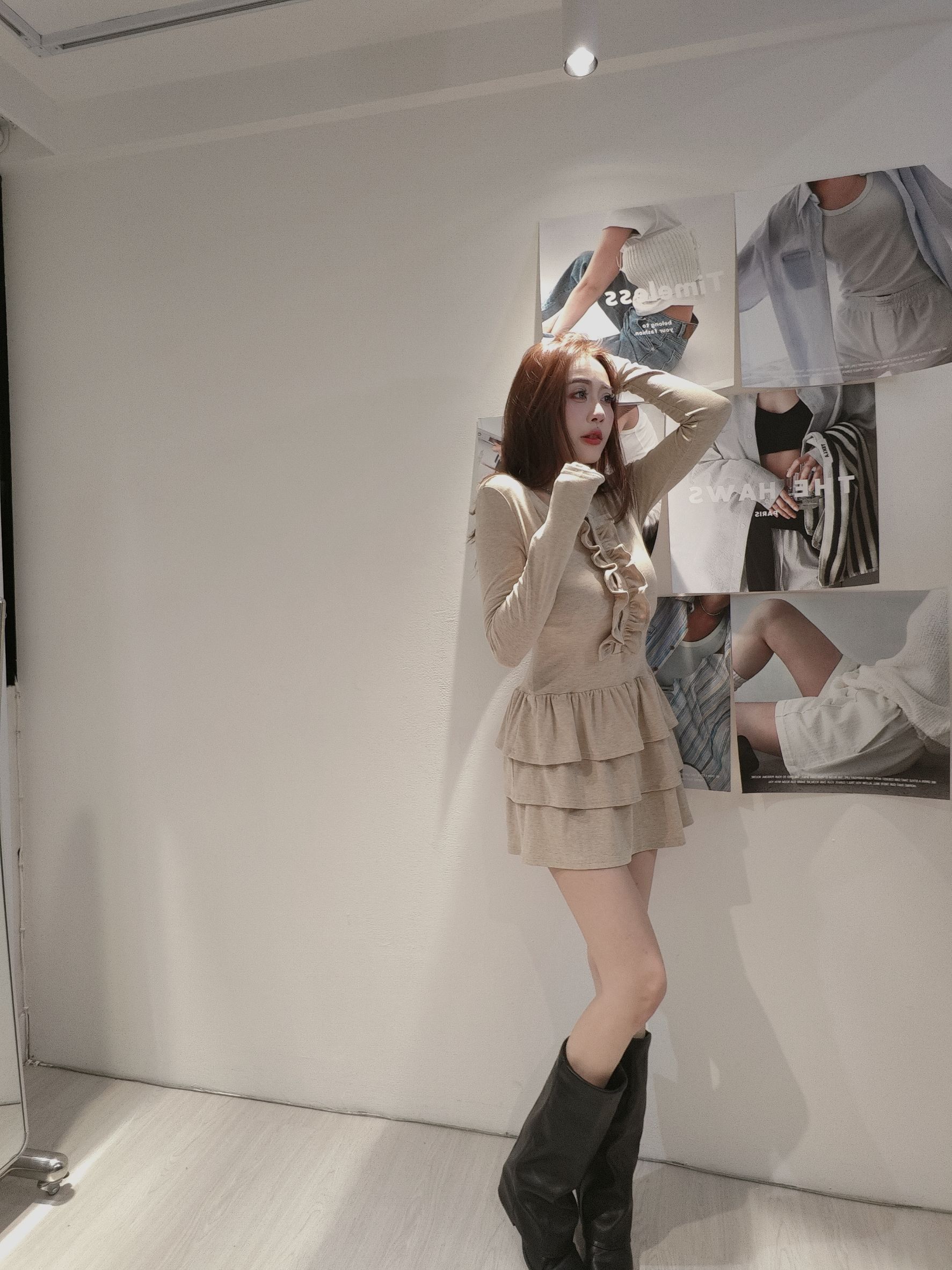 8170荷葉蛋糕小洋裝 (5)