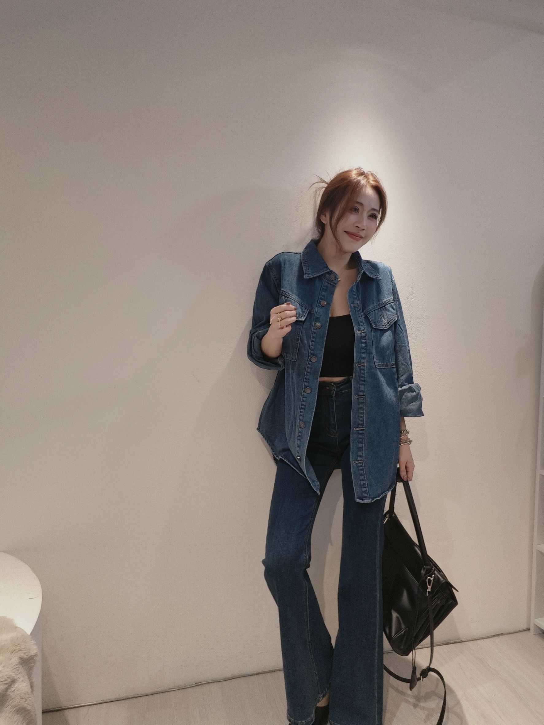 601水洗後扣牛仔襯 (2)