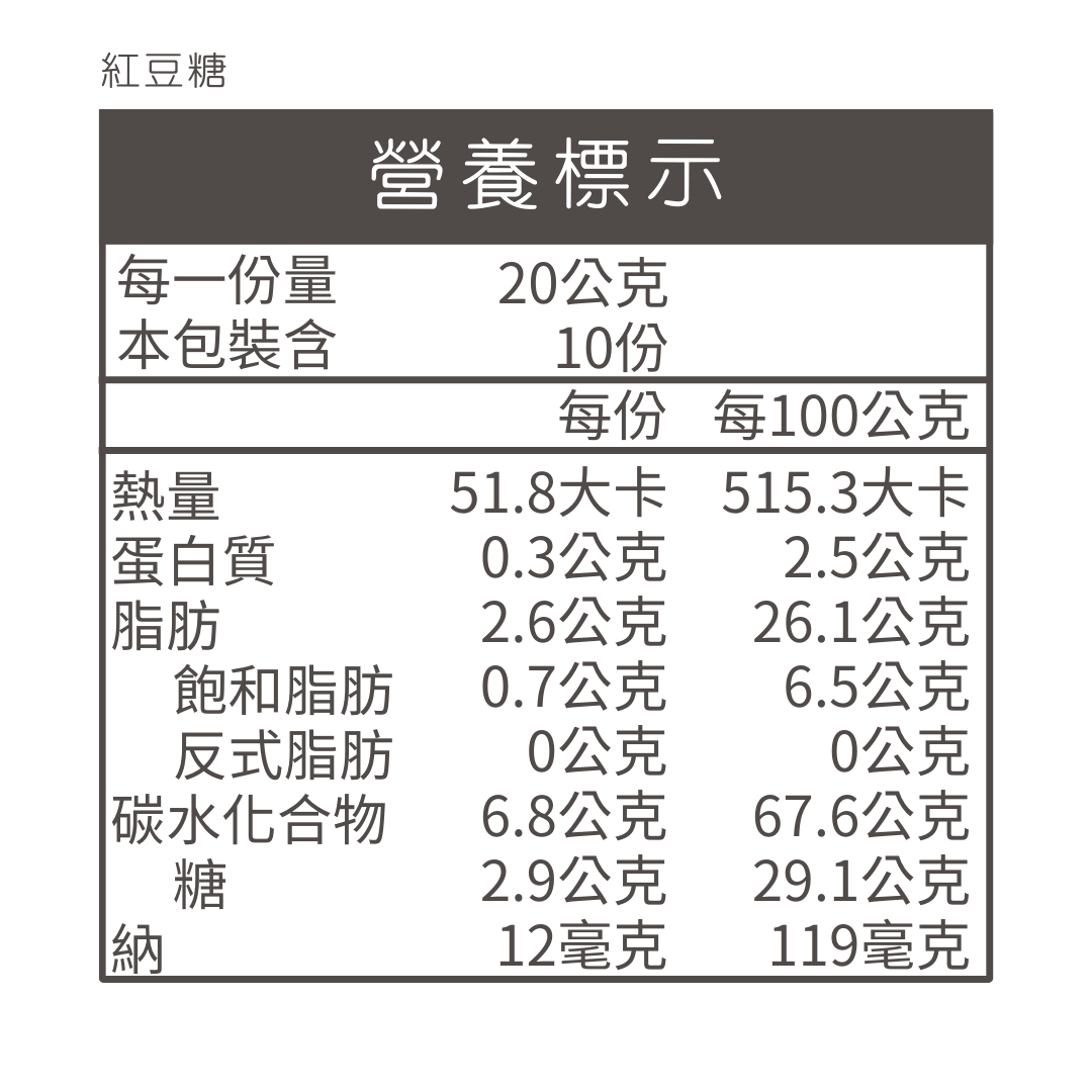F-NT0081 紅豆牛奶糖