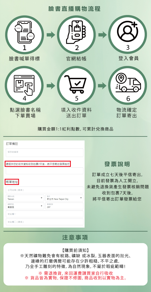 臉書直播購物流程