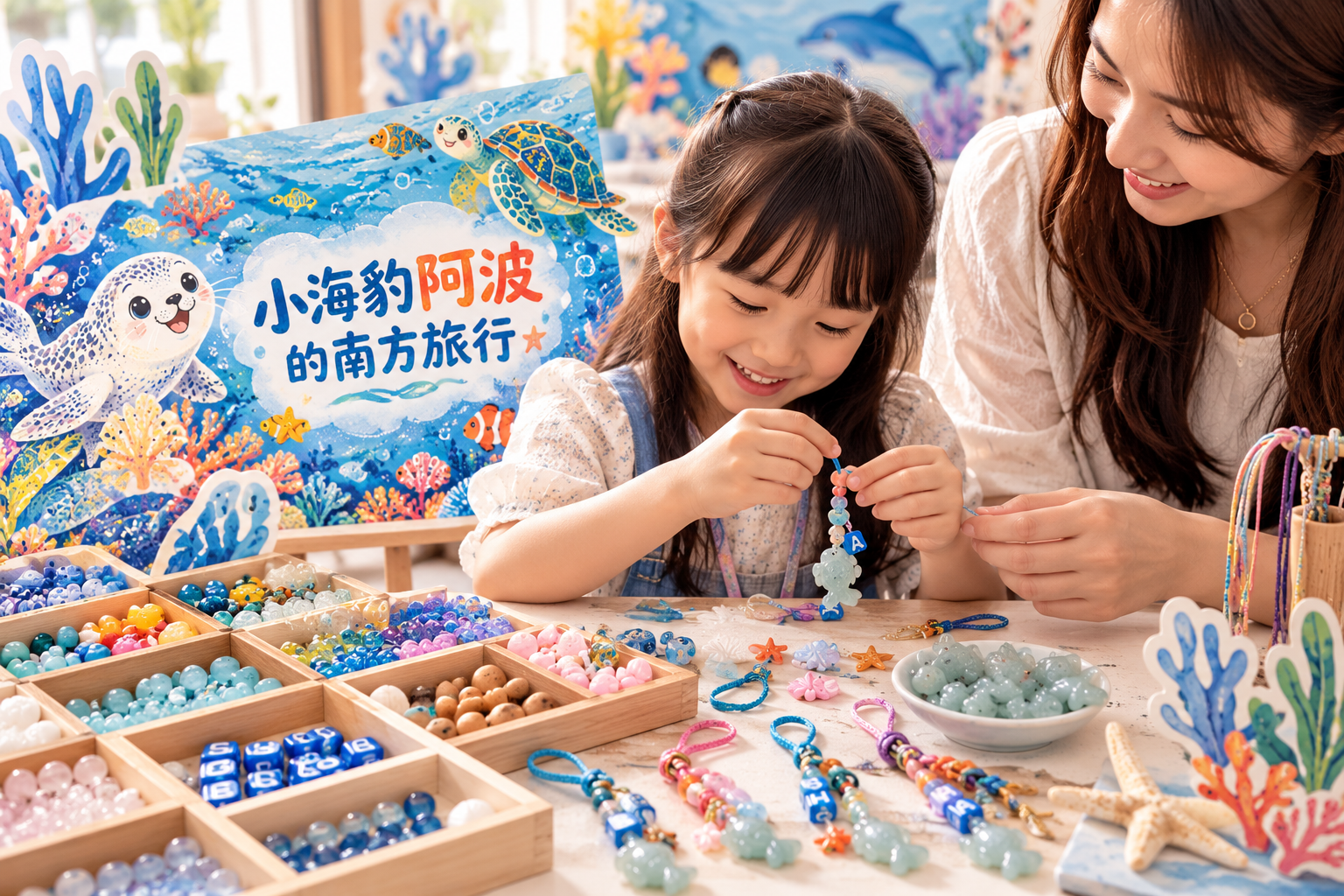 海洋主題親子手作時光