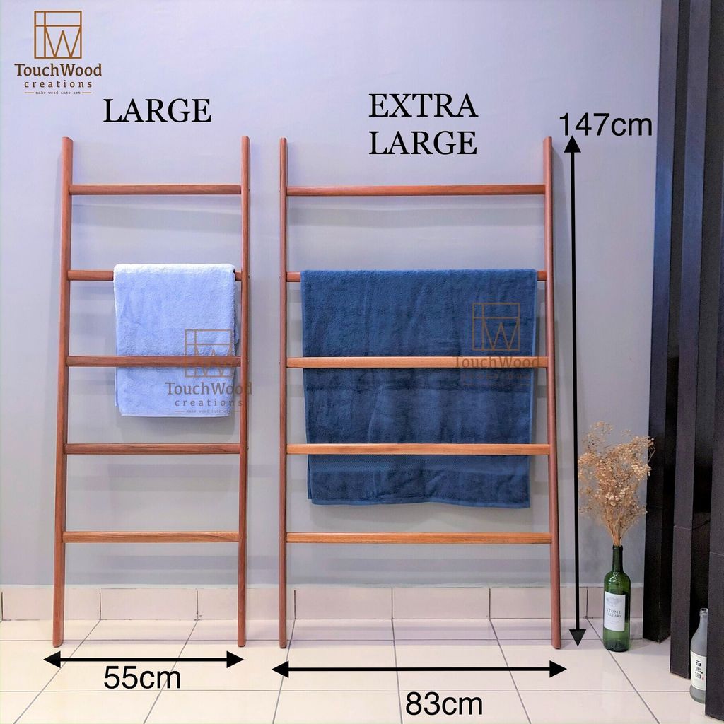 Solid Wood Ladder Rack (Large & Extra Large)