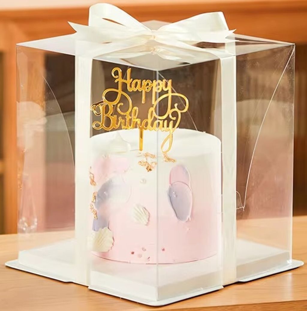 Cake Box SQ Transparent