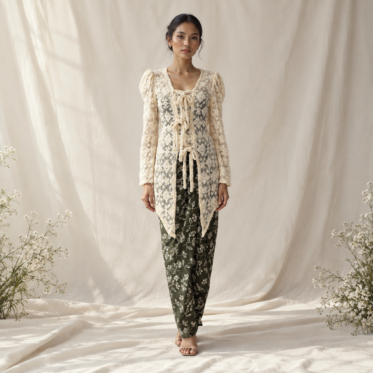 Elegant Lace Kebaya Portrait (1)