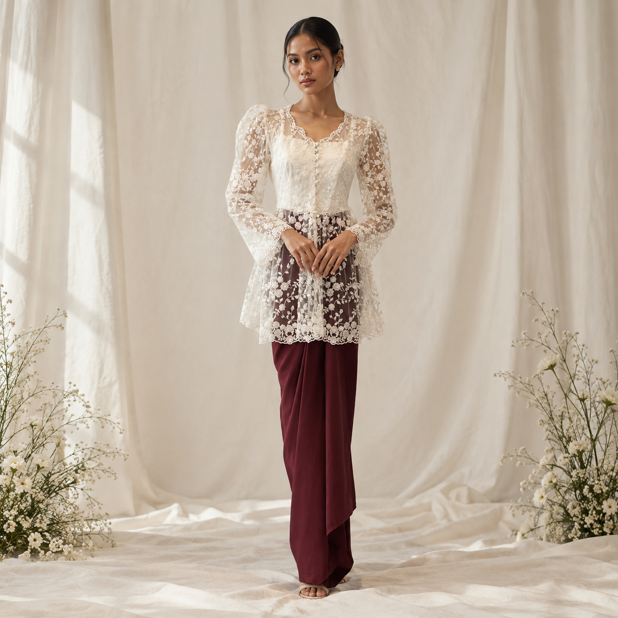 Elegant Lace Kebaya Portrait (2)