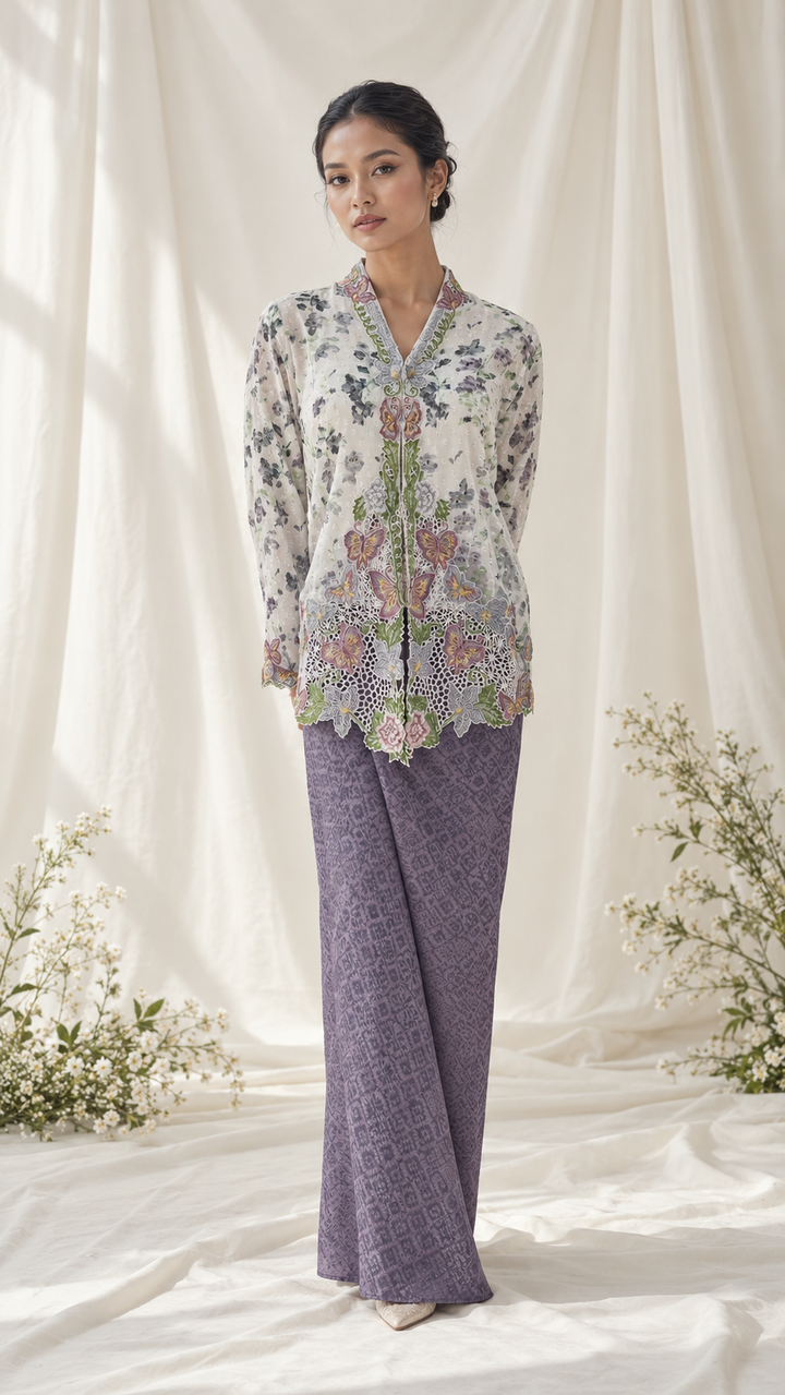 Elegant Kebaya Editorial Portrait