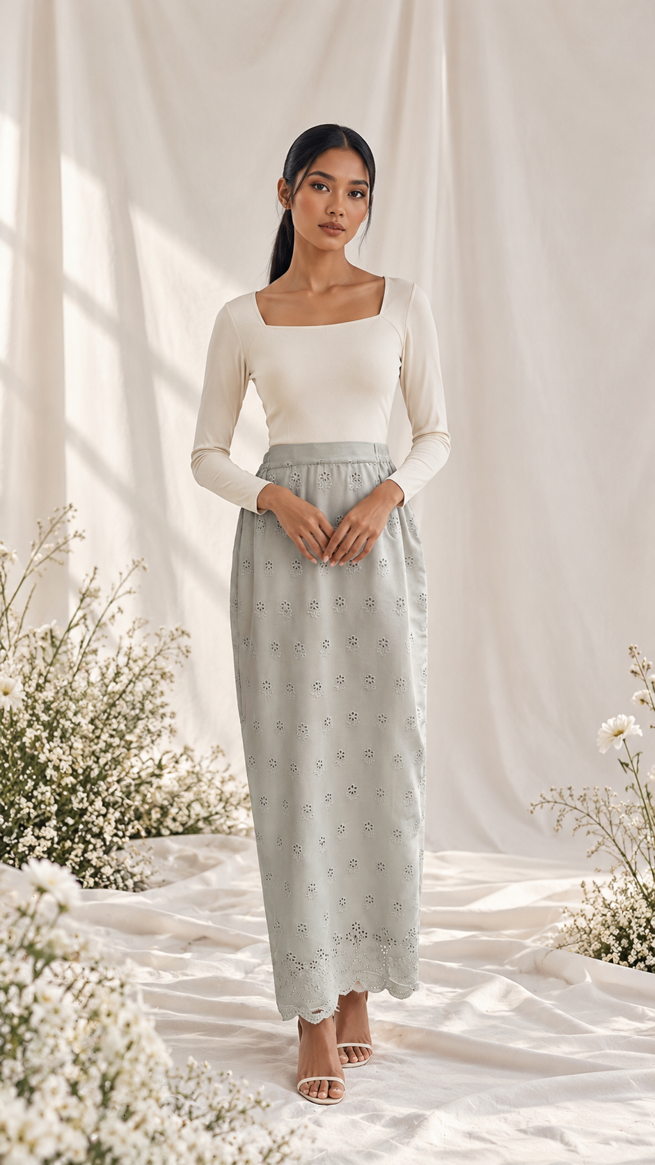 Ivory Floral Studio Elegance