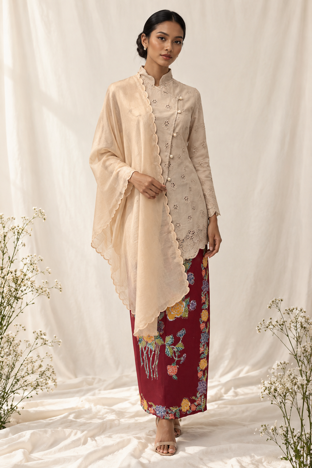 Elegant Kebaya Portrait with Floral Accents (1)