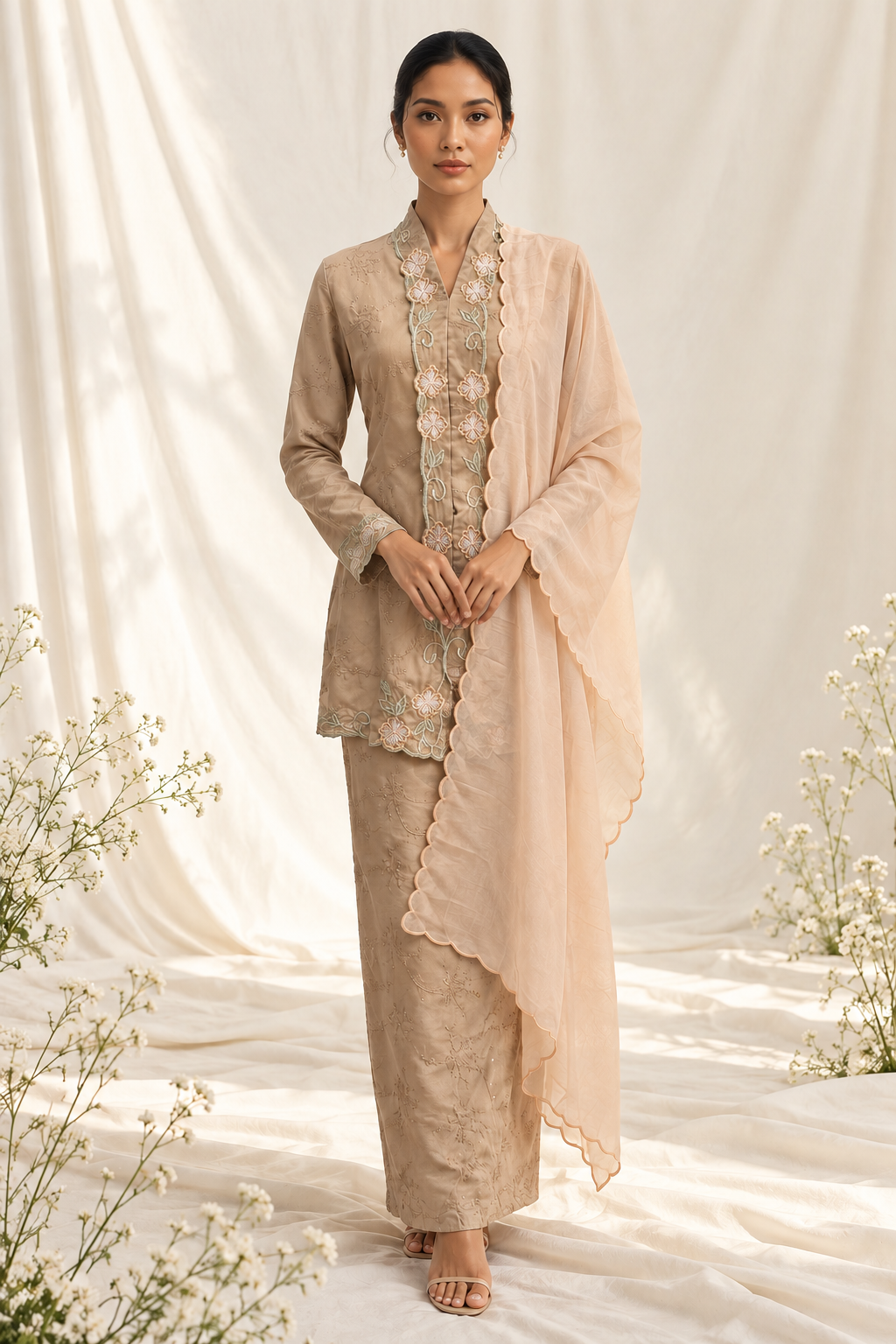 Elegant Embroidered Kebaya Portrait (1)
