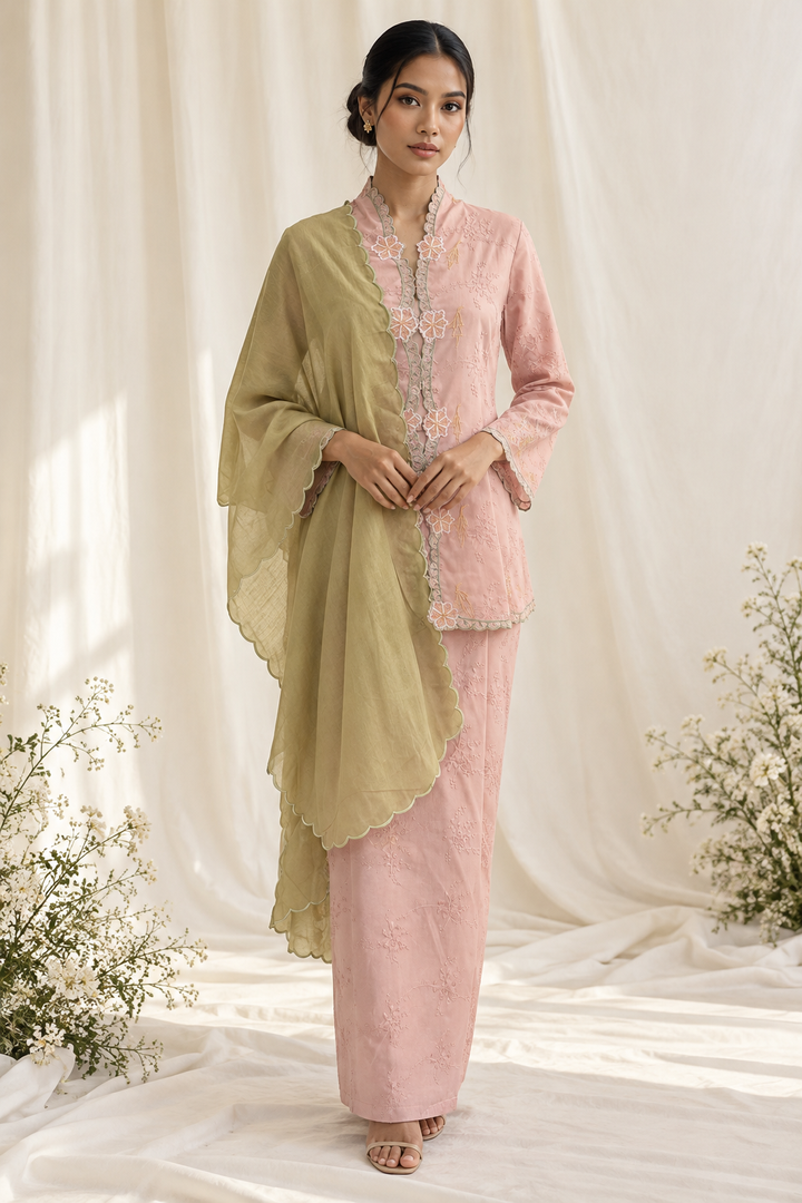 Elegant Pastel Kebaya Portrait