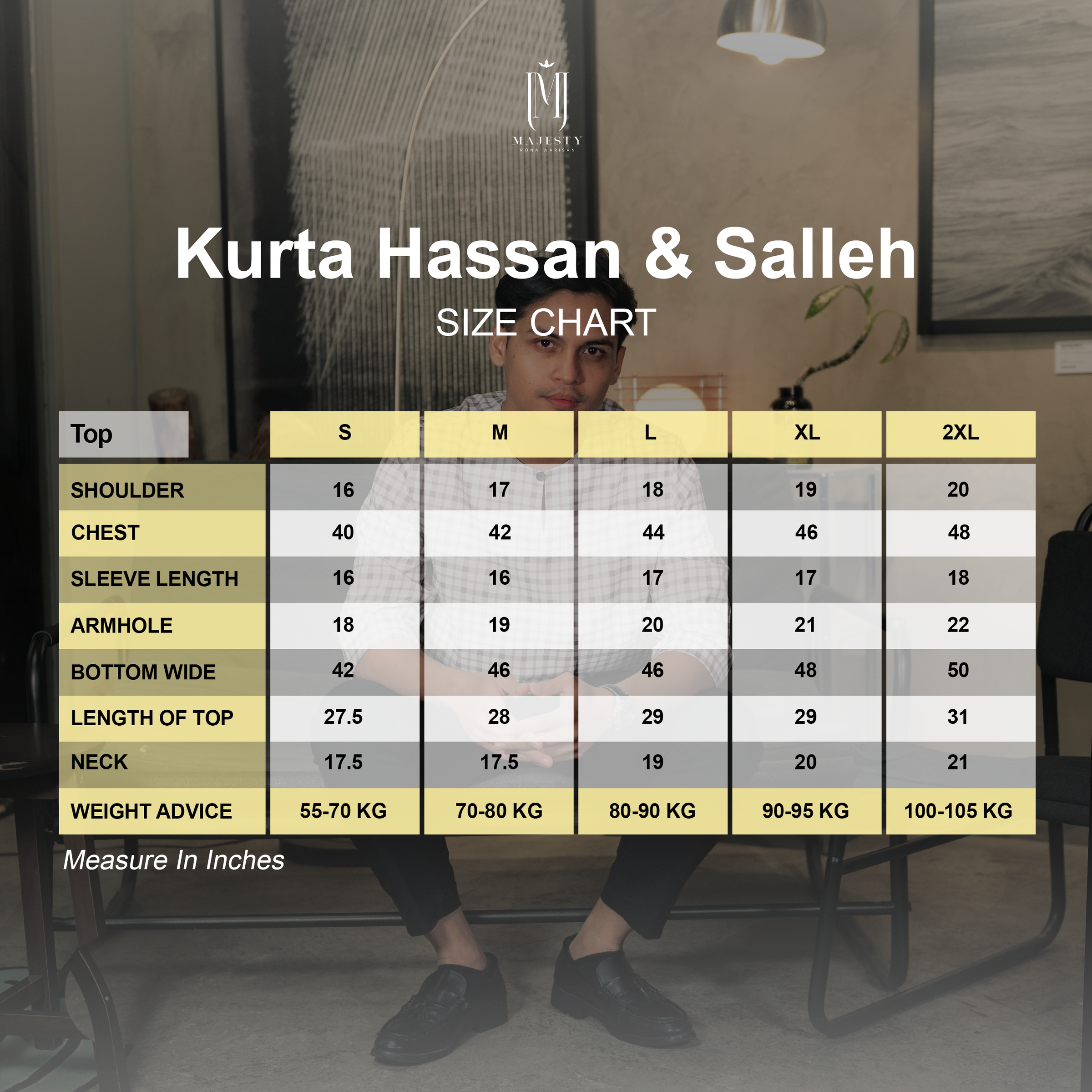 size chart majesty copy